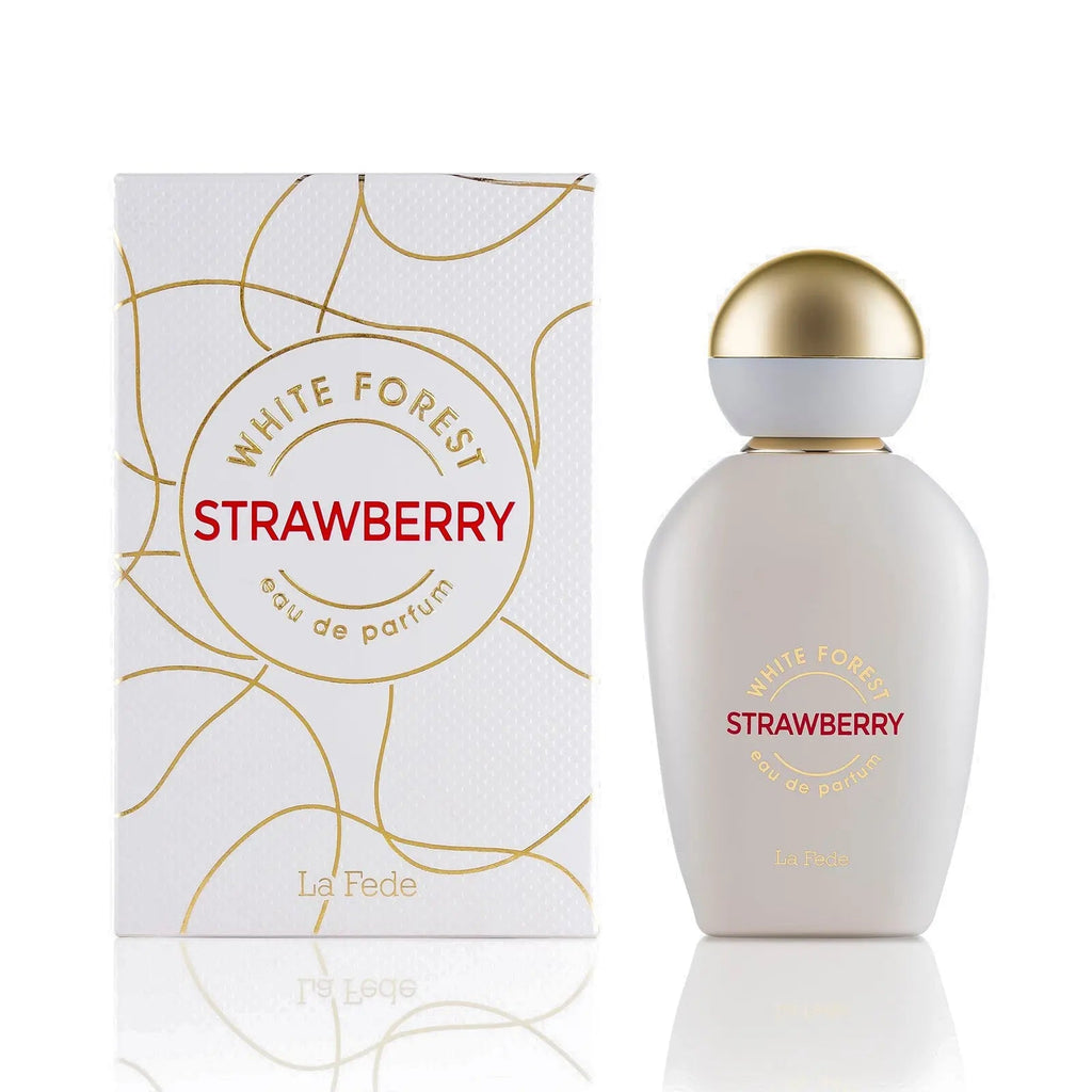 La Fede White Forest Strawberry Perfume 100ml EDP Khadlaj | ScentSaver
