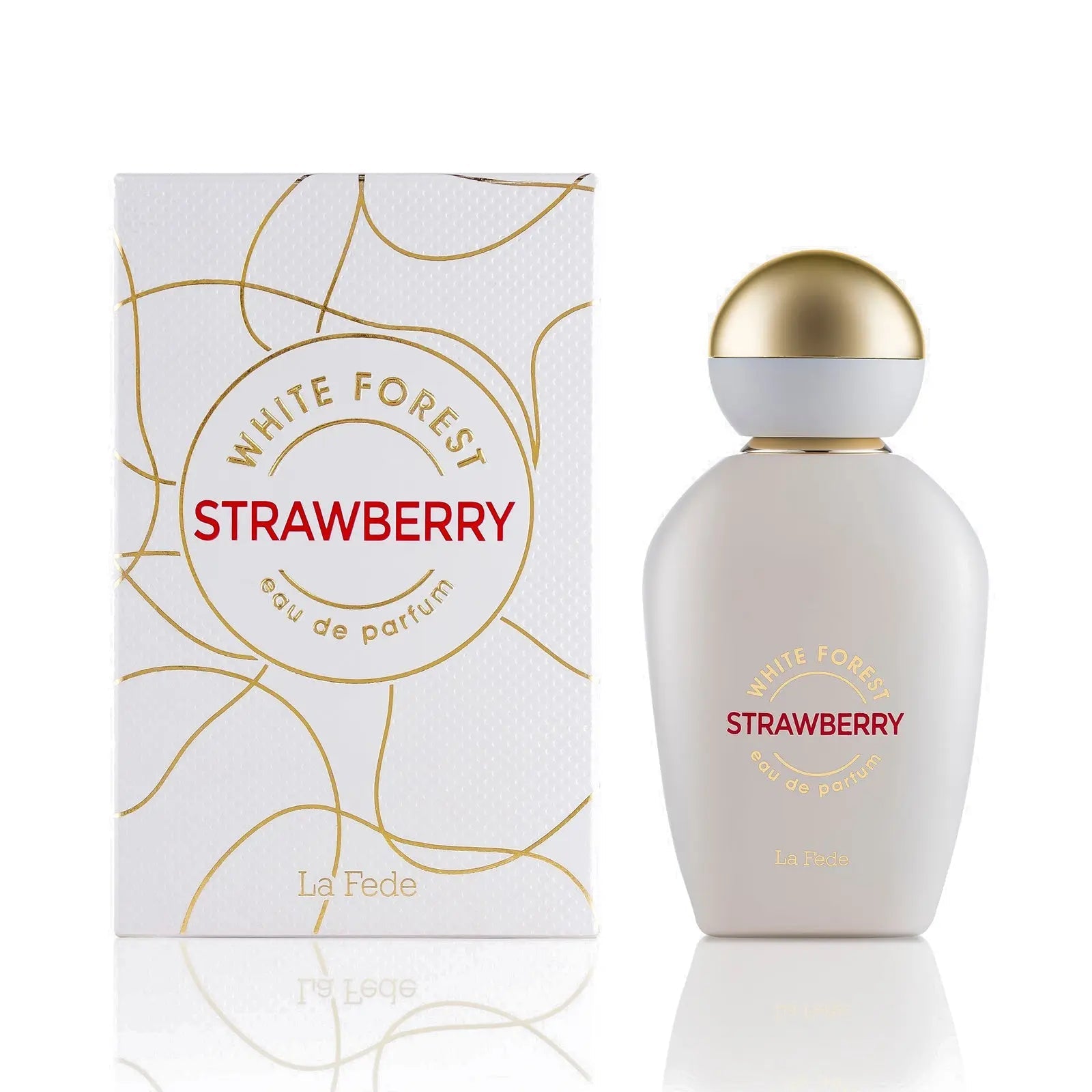 La Fede White Forest Strawberry Perfume 100ml EDP Khadlaj | ScentSaver