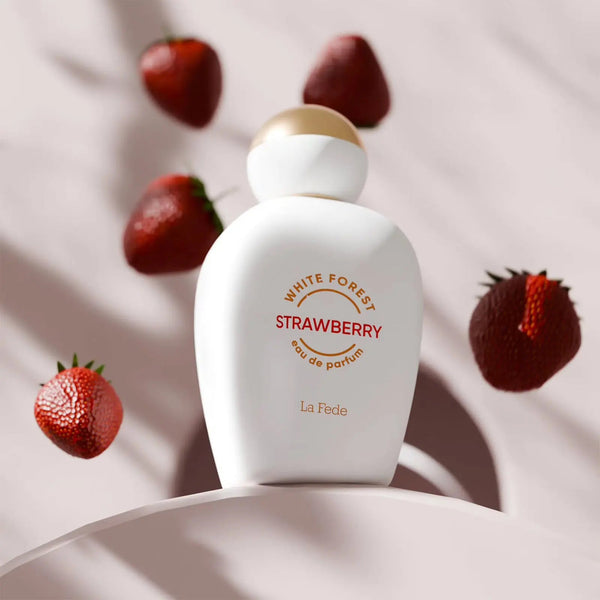 La Fede White Forest Strawberry Perfume 100ml EDP Khadlaj | ScentSaver