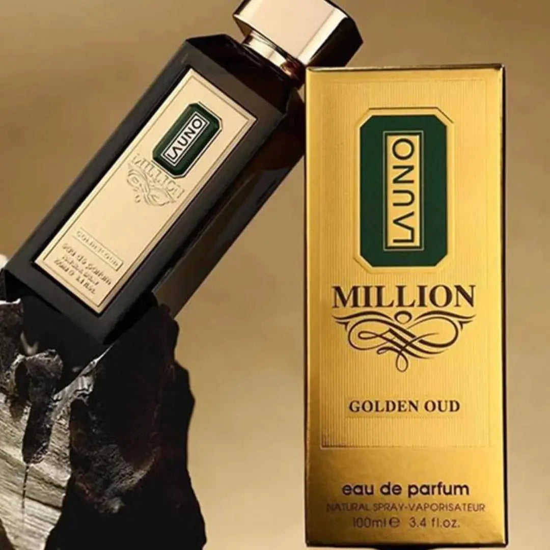 La Uno Million Golden Oud Perfume 100ml EDP Fragrance World | ScentSaver Main image