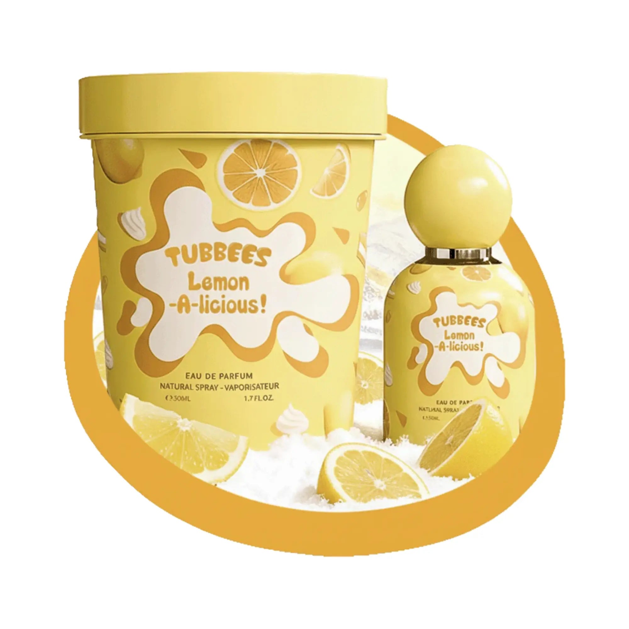 Lemon A Licious Perfume 50ml EDP Tubbees Secondary image