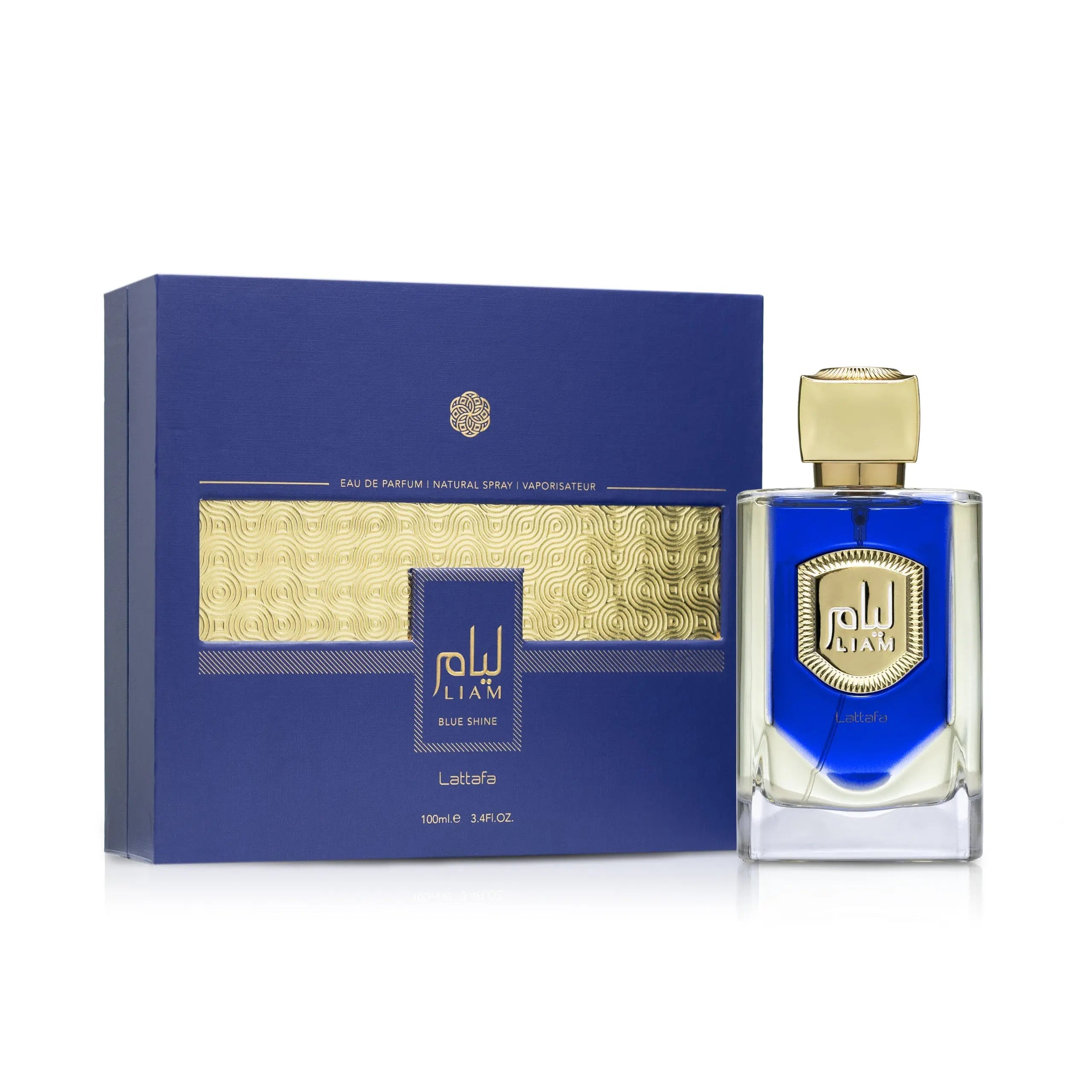 Liam Blue Shine Perfume 100ml EDP Lattafa | ScentSaver Main image
