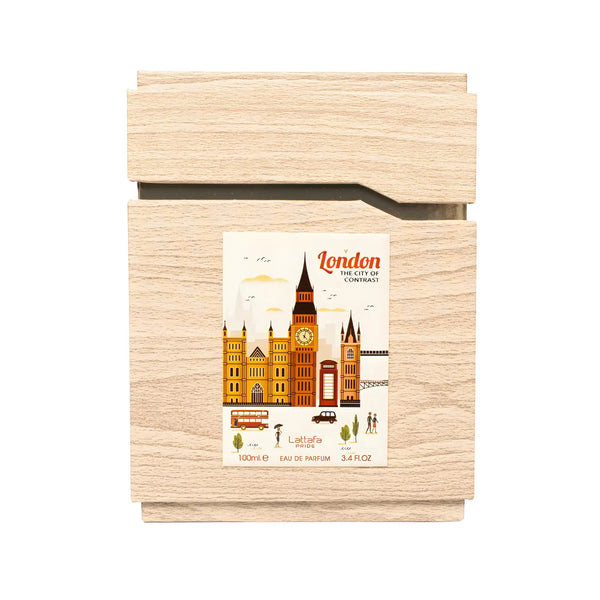 London The City Of Contrast Perfume 100ml EDP Lattafa Pride | ScentSaver