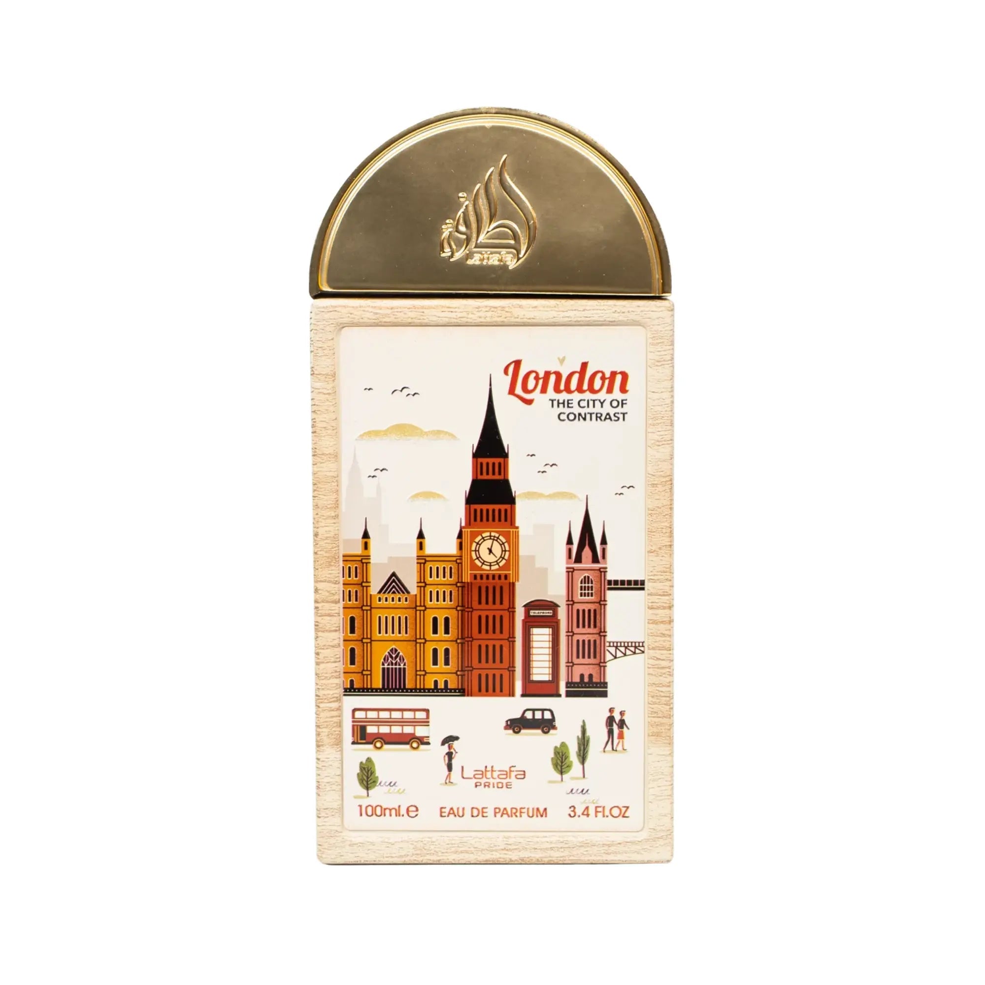 London The City Of Contrast Perfume 100ml EDP Lattafa Pride | ScentSaver