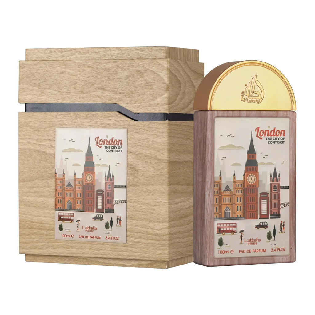 London The City Of Contrast Perfume 100ml EDP Lattafa Pride | ScentSaver