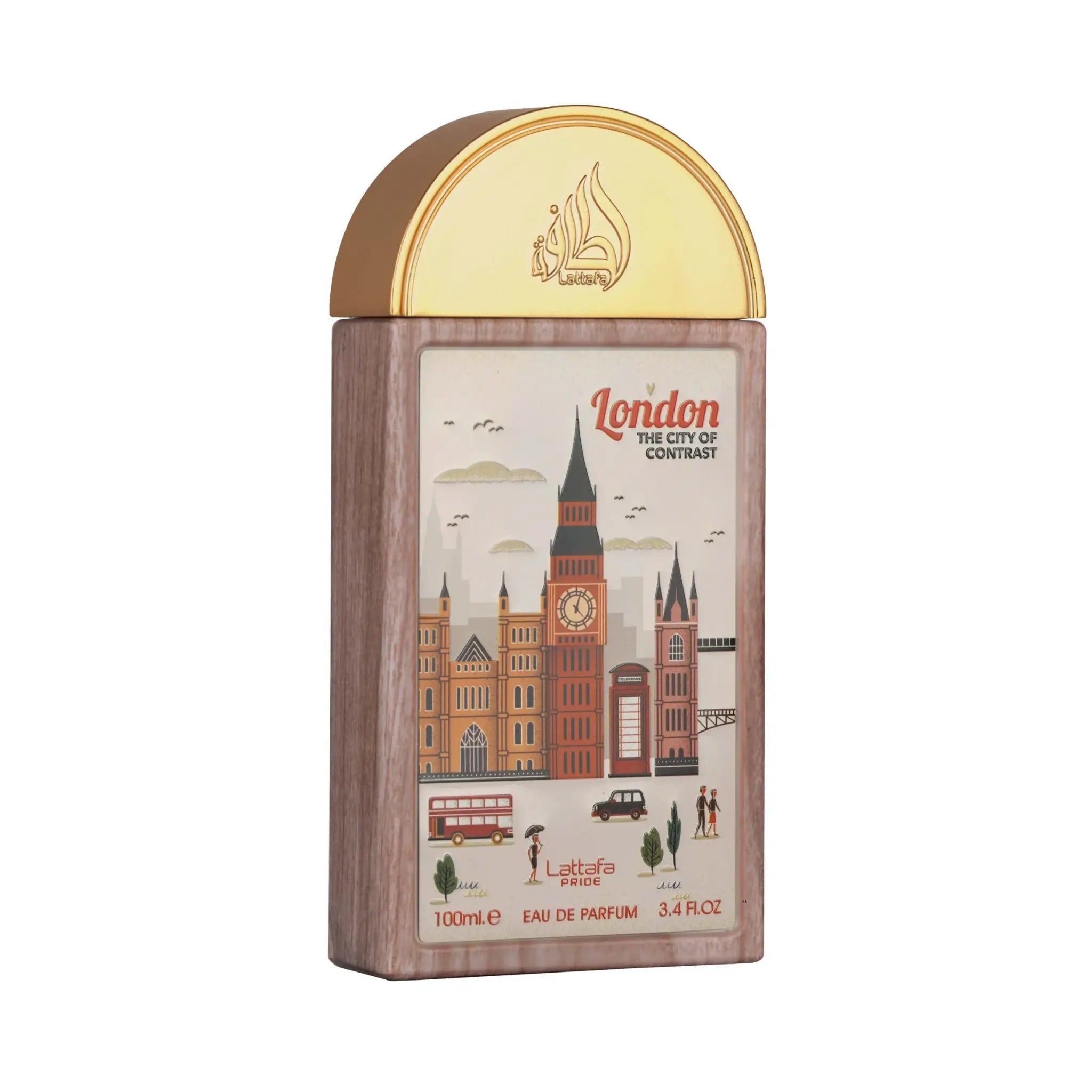 London The City Of Contrast Perfume 100ml EDP Lattafa Pride | ScentSaver