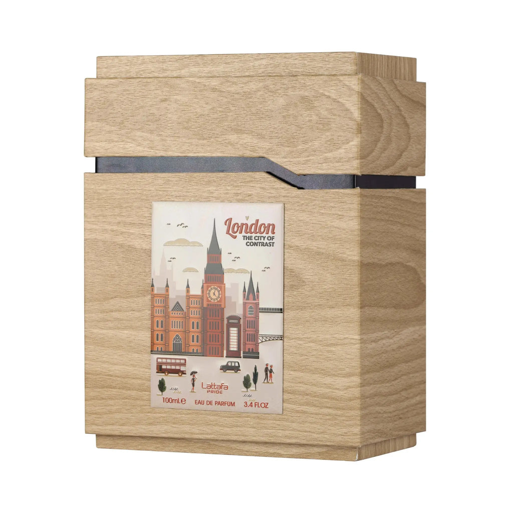London The City Of Contrast Perfume 100ml EDP Lattafa Pride | ScentSaver