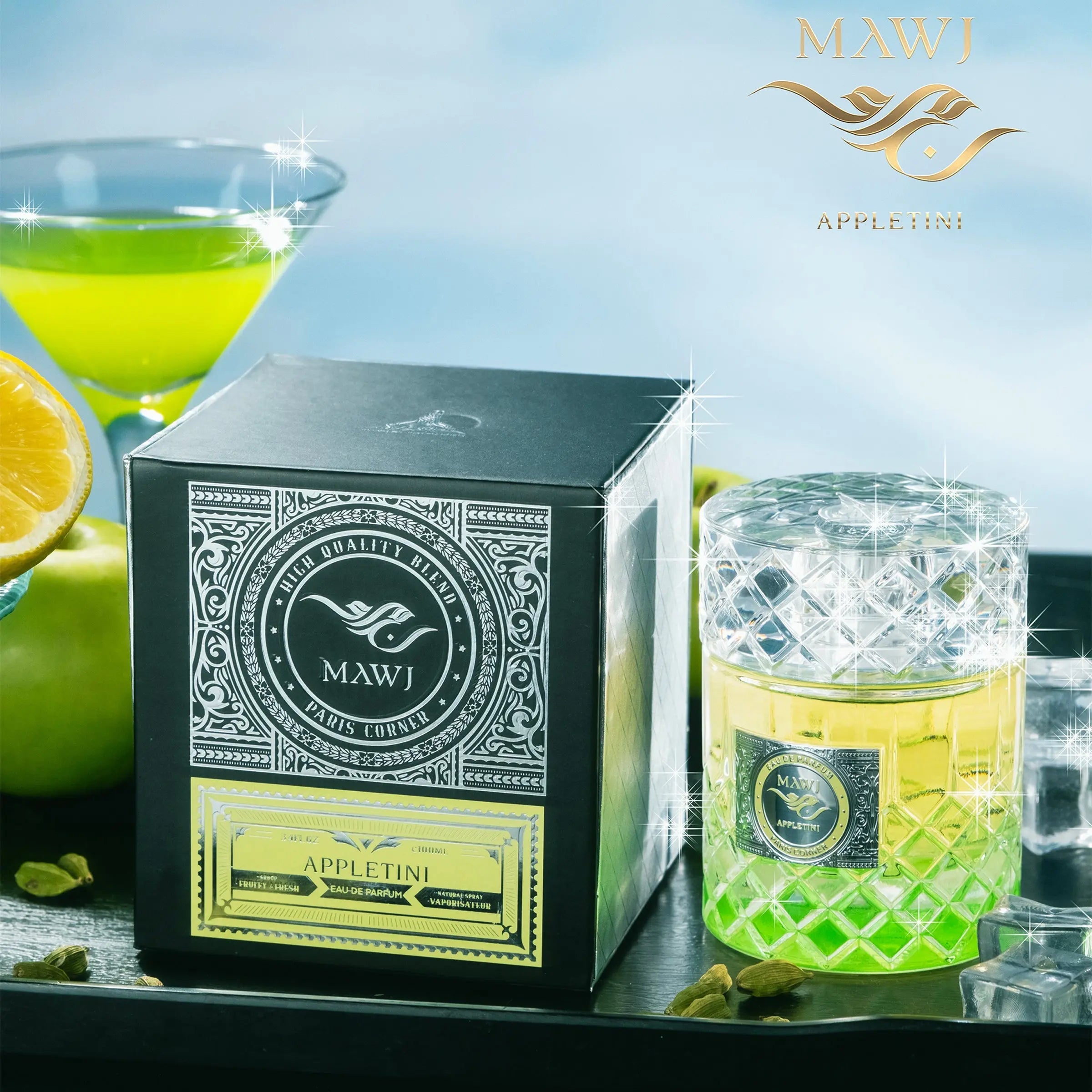 Mawj Appletini Perfume 100ml EDP Paris Corner | ScentSaver