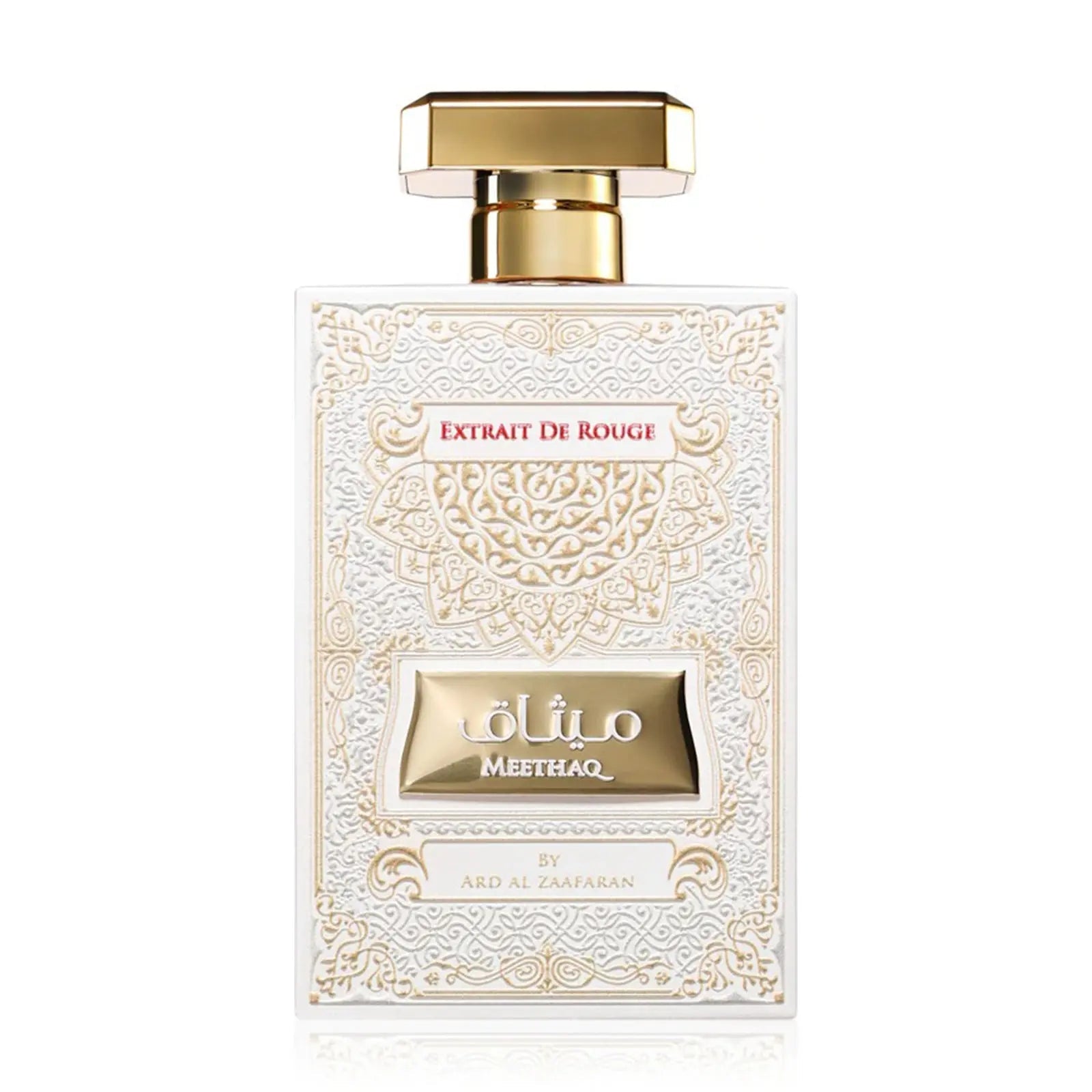 Meethaq Extrait De Rouge Perfume 100ml EDP by Ard Al Zaafaran Secondary image