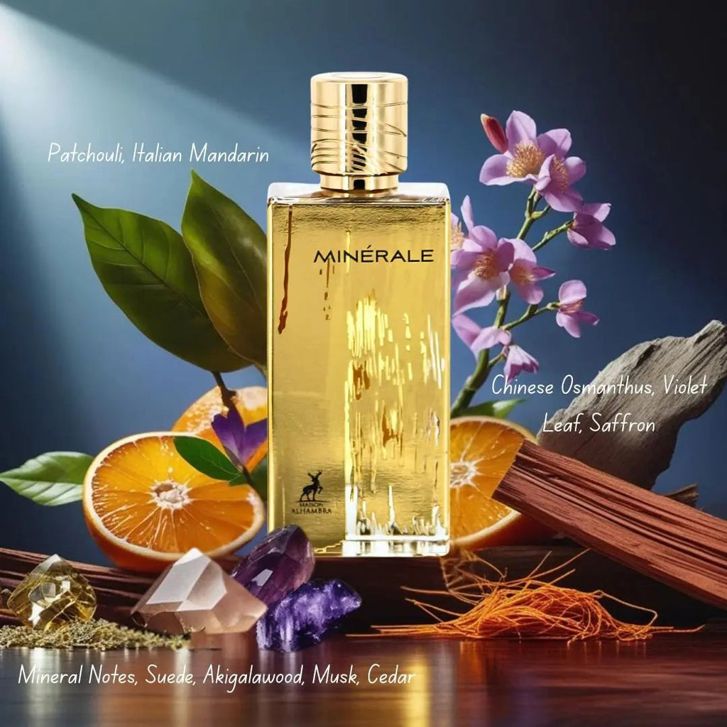 Minerale Gold Perfume 100ml EDP Maison Alhambra | ScentSaver