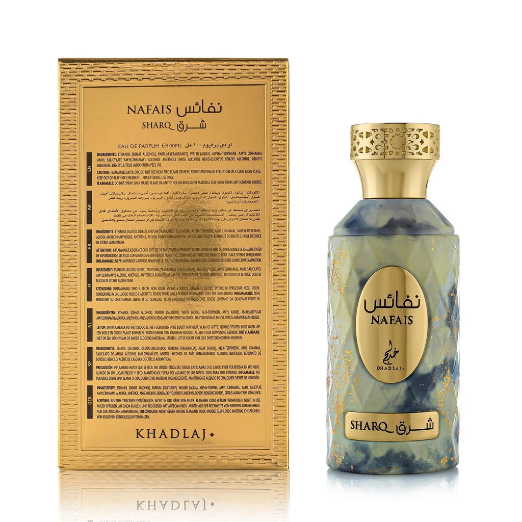 Nafais Sharq Perfume 100ml EDP Khadlaj | ScentSaver