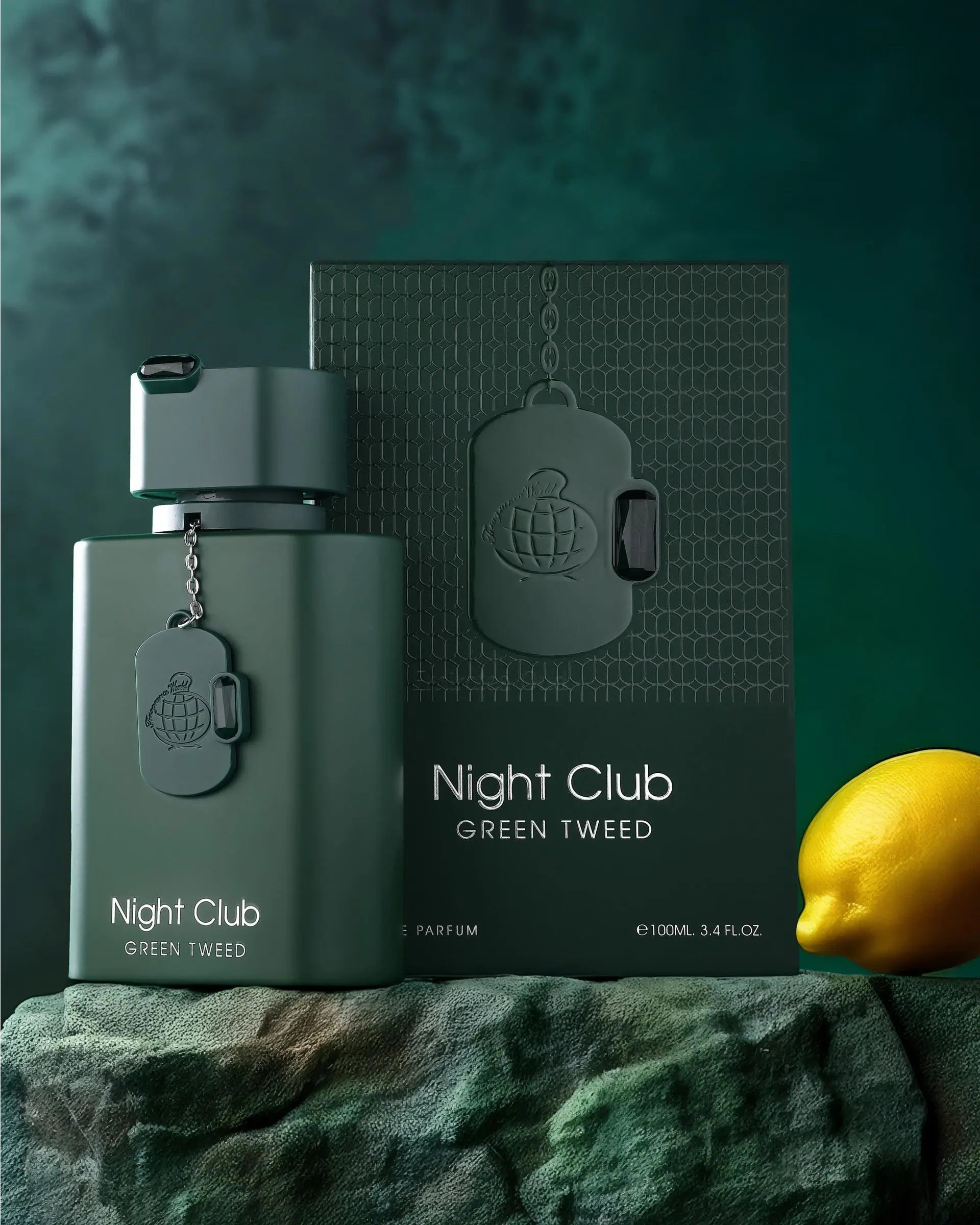Night Club Green Tweed Perfume 100ml EDP Fragrance World Secondary image