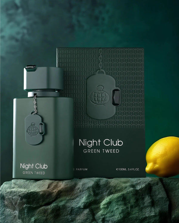 Night Club Green Tweed Perfume 100ml EDP Fragrance World | ScentSaver
