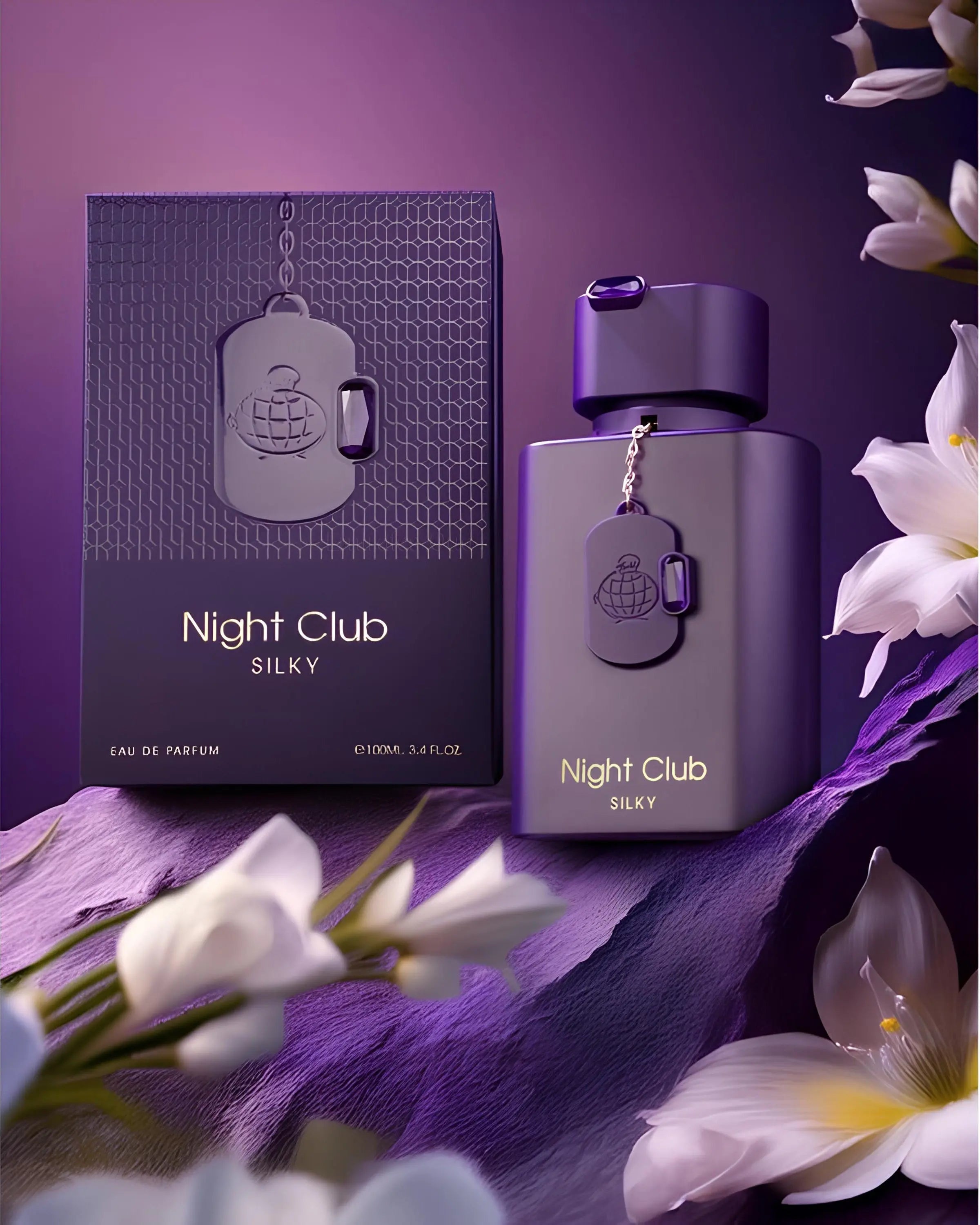 Night Club Silky Perfume 100ml EDP Fragrance World Secondary image