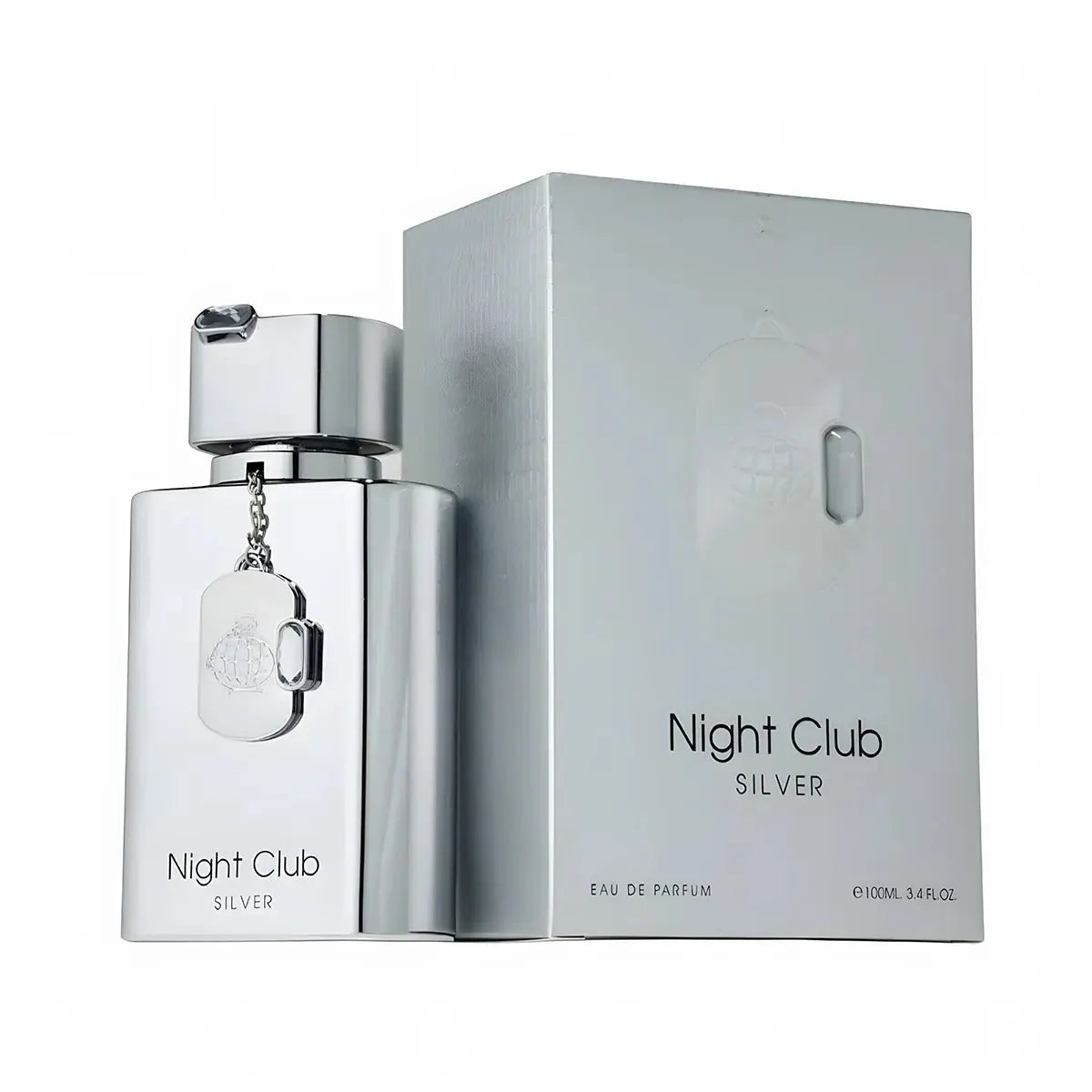 Night Club Silver Perfume 100ml EDP Fragrance World | ScentSaver Main image