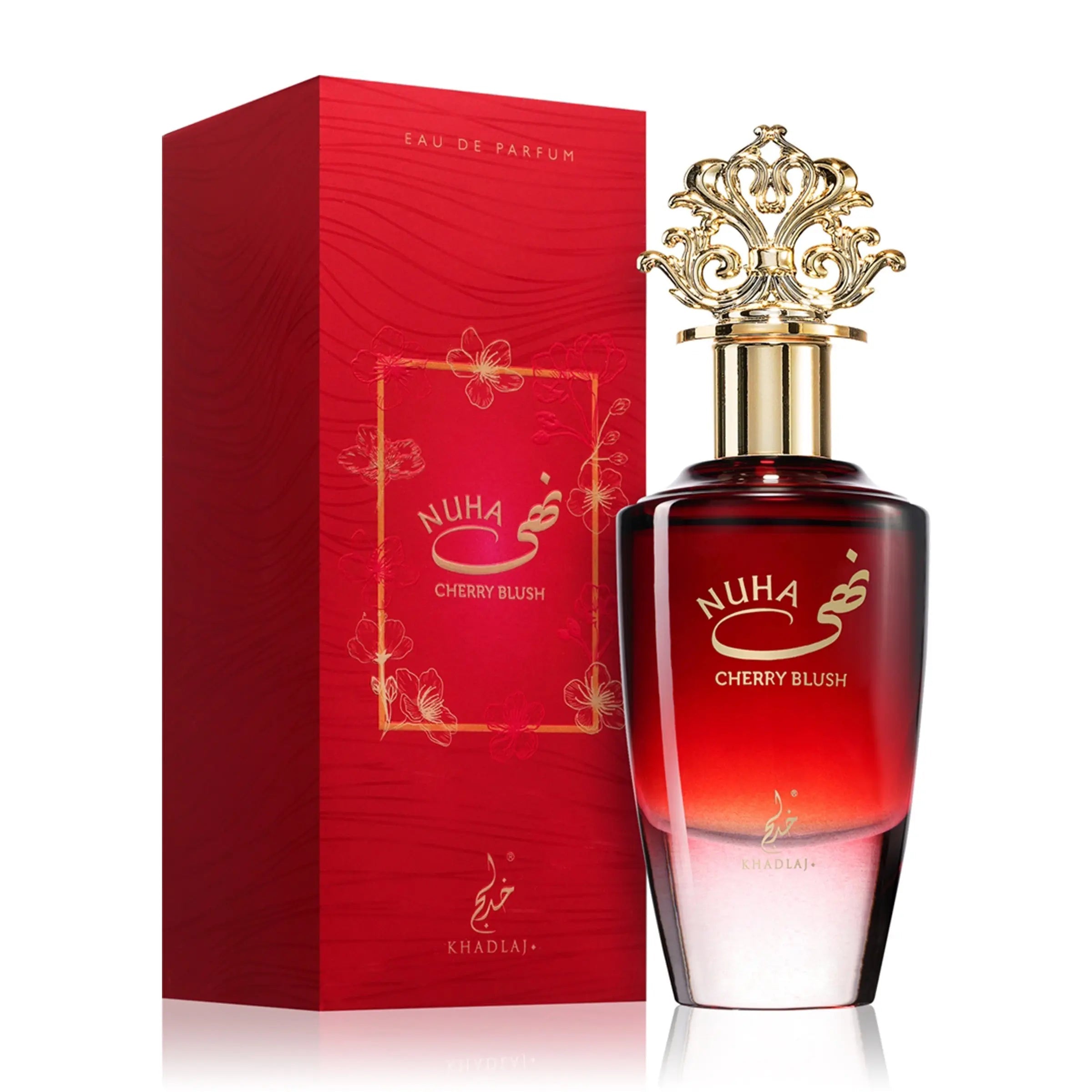 Nuha Cherry Blush Perfume 85ml EDP Khadlaj | ScentSaver