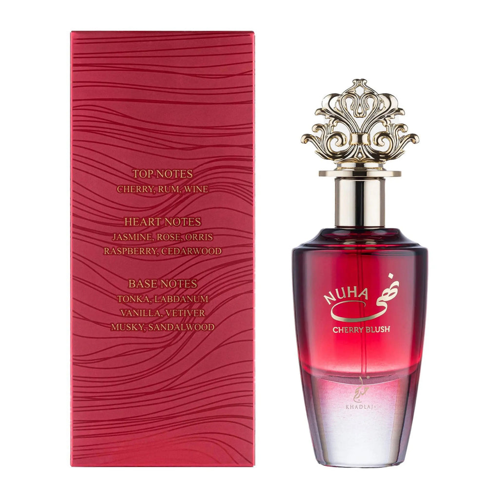 Nuha Cherry Blush Perfume 85ml EDP Khadlaj | ScentSaver