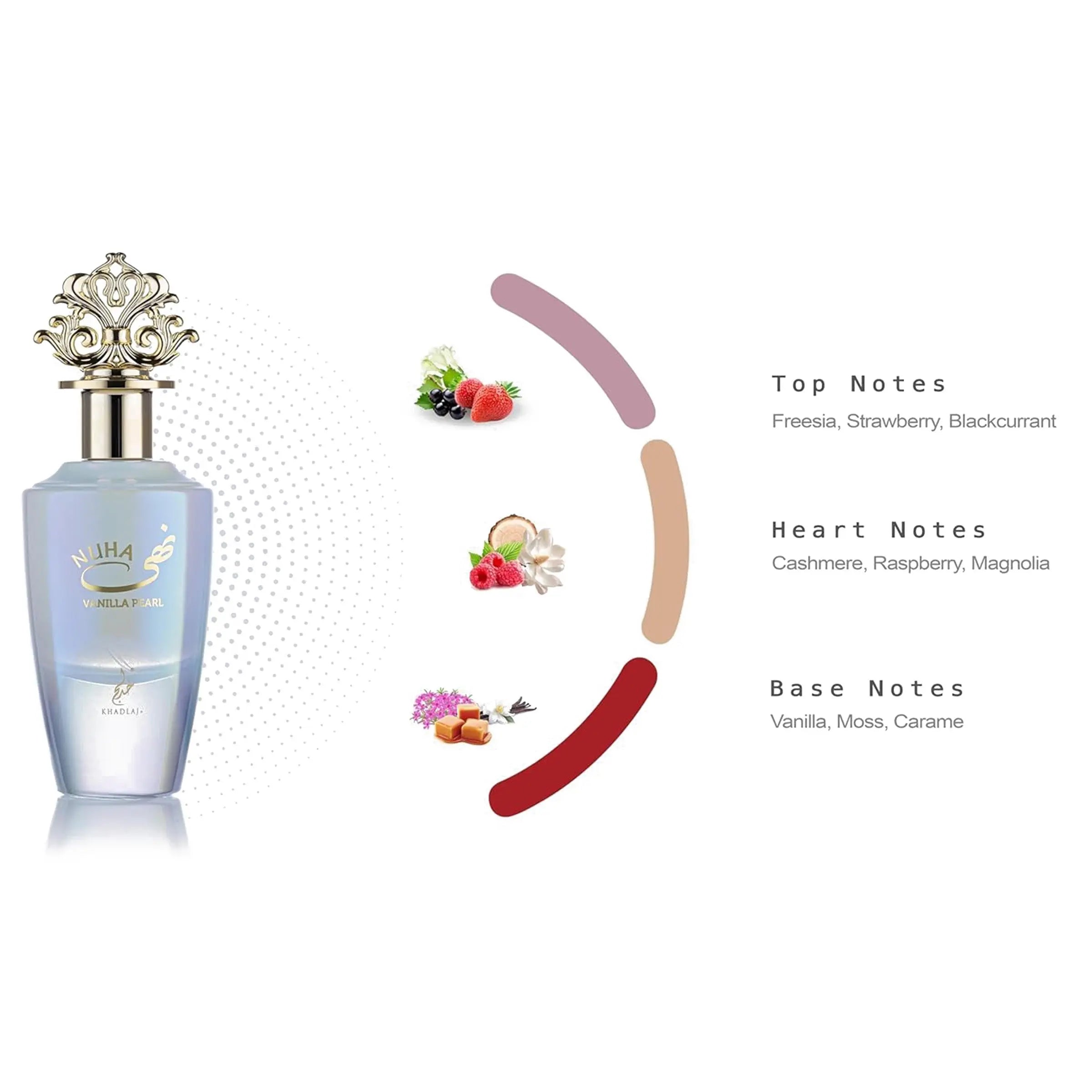 Nuha Vanilla Pearl Perfume 85ml EDP Khadlaj | ScentSaver