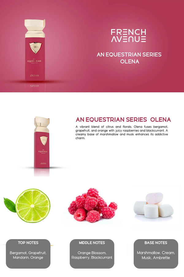 Olena Equestrian Series Perfume 100ml EDP French Avenue | ScentSaver
