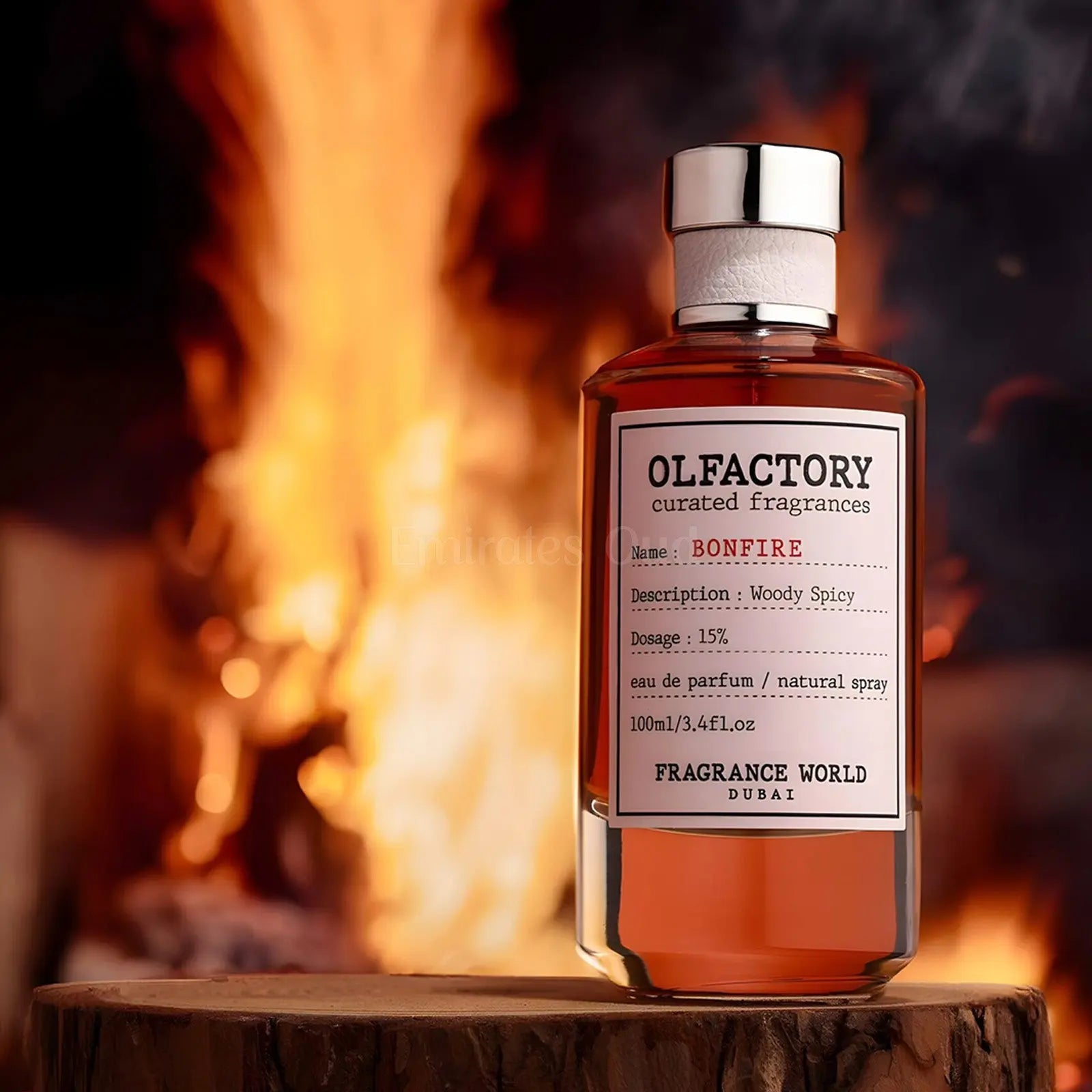 Olfactory Bonfire Perfume 100ml EDP Fragrance World | ScentSaver