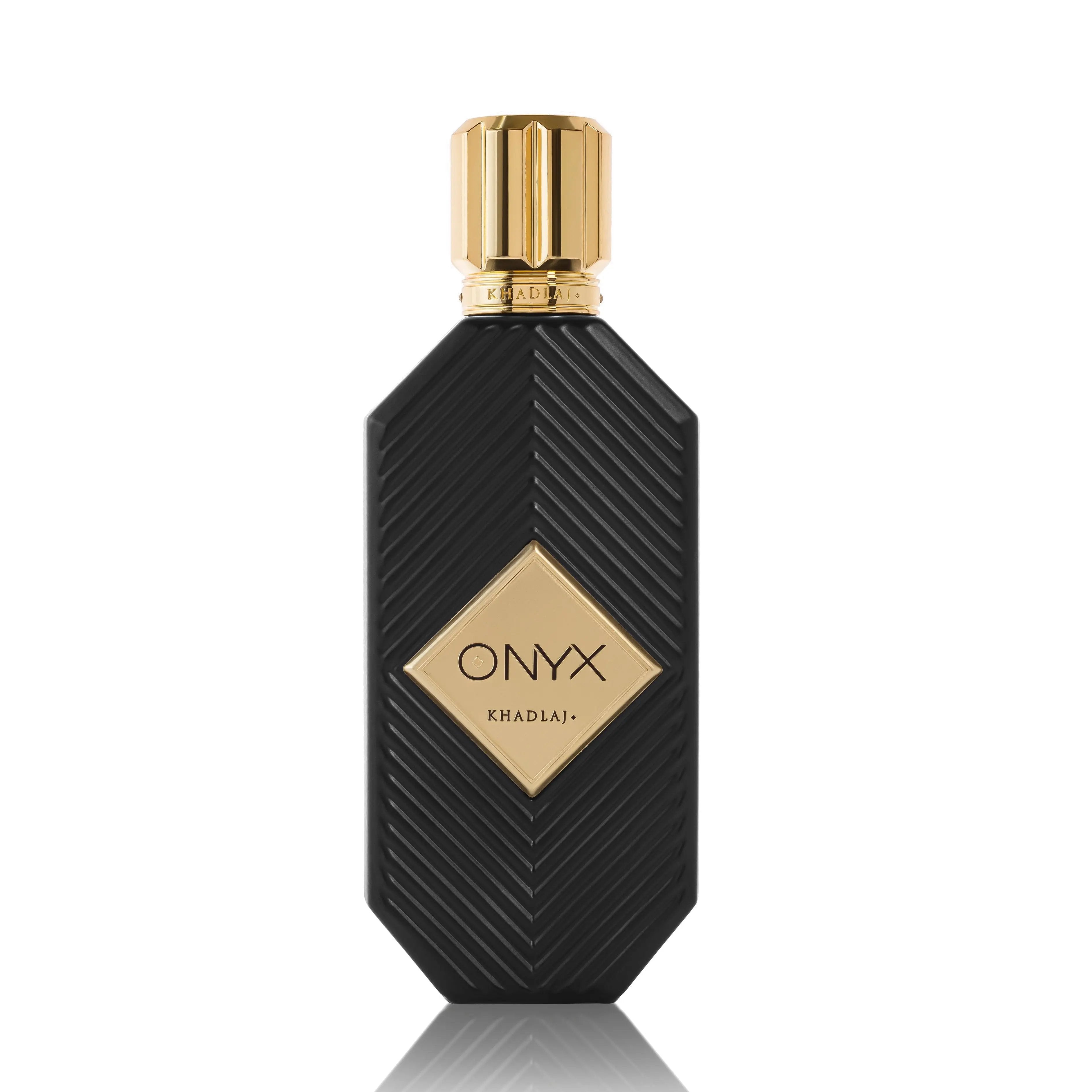 Onyx Gold Perfume 100ml EDP Khadlaj Secondary image