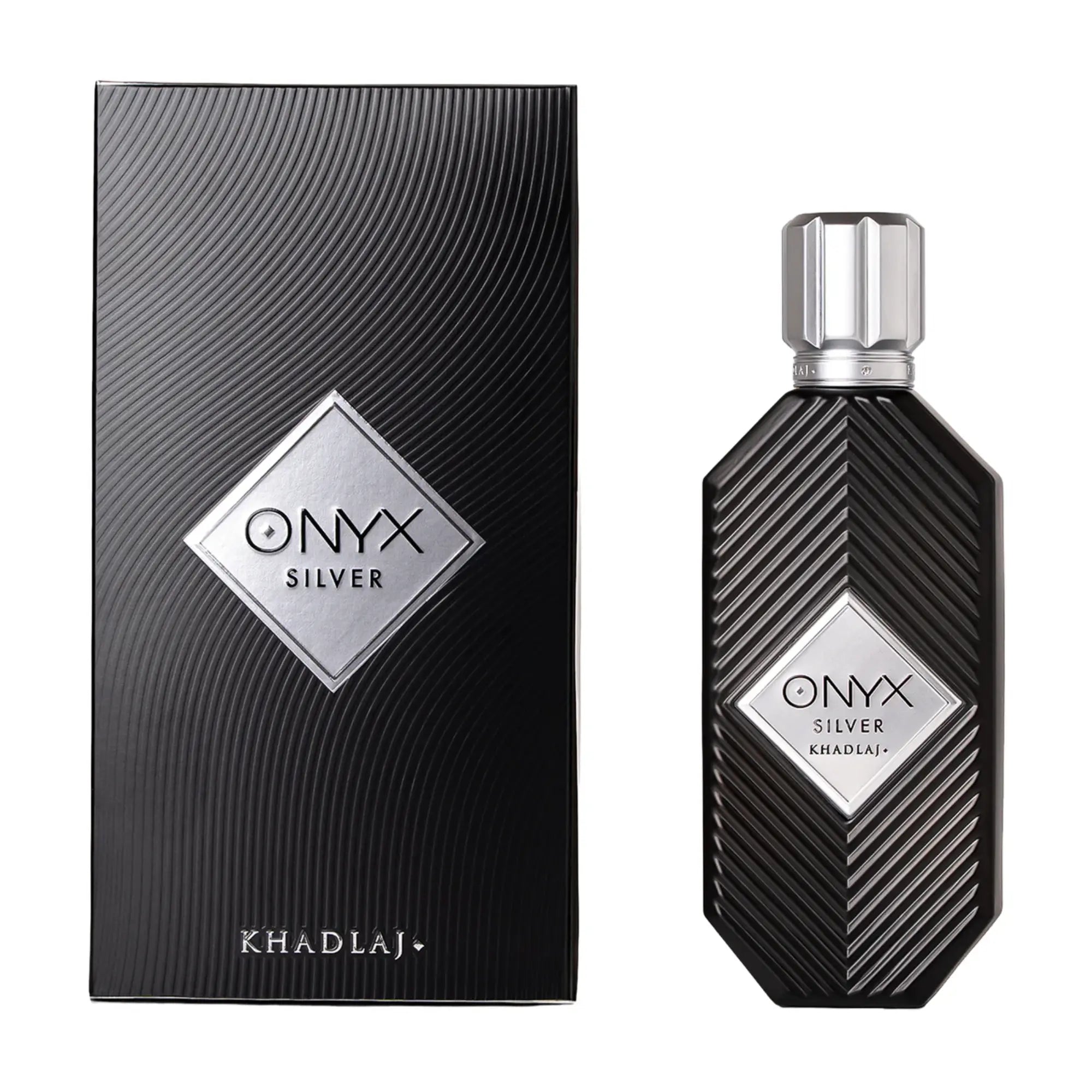 Onyx Silver Perfume 100ml EDP Khadlaj | ScentSaver Main image