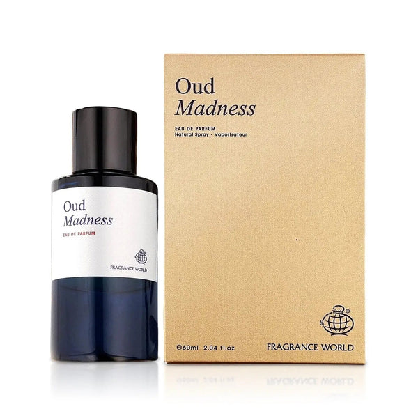 Oud Madness Perfume 60ml EDP Fragrance World | ScentSaver