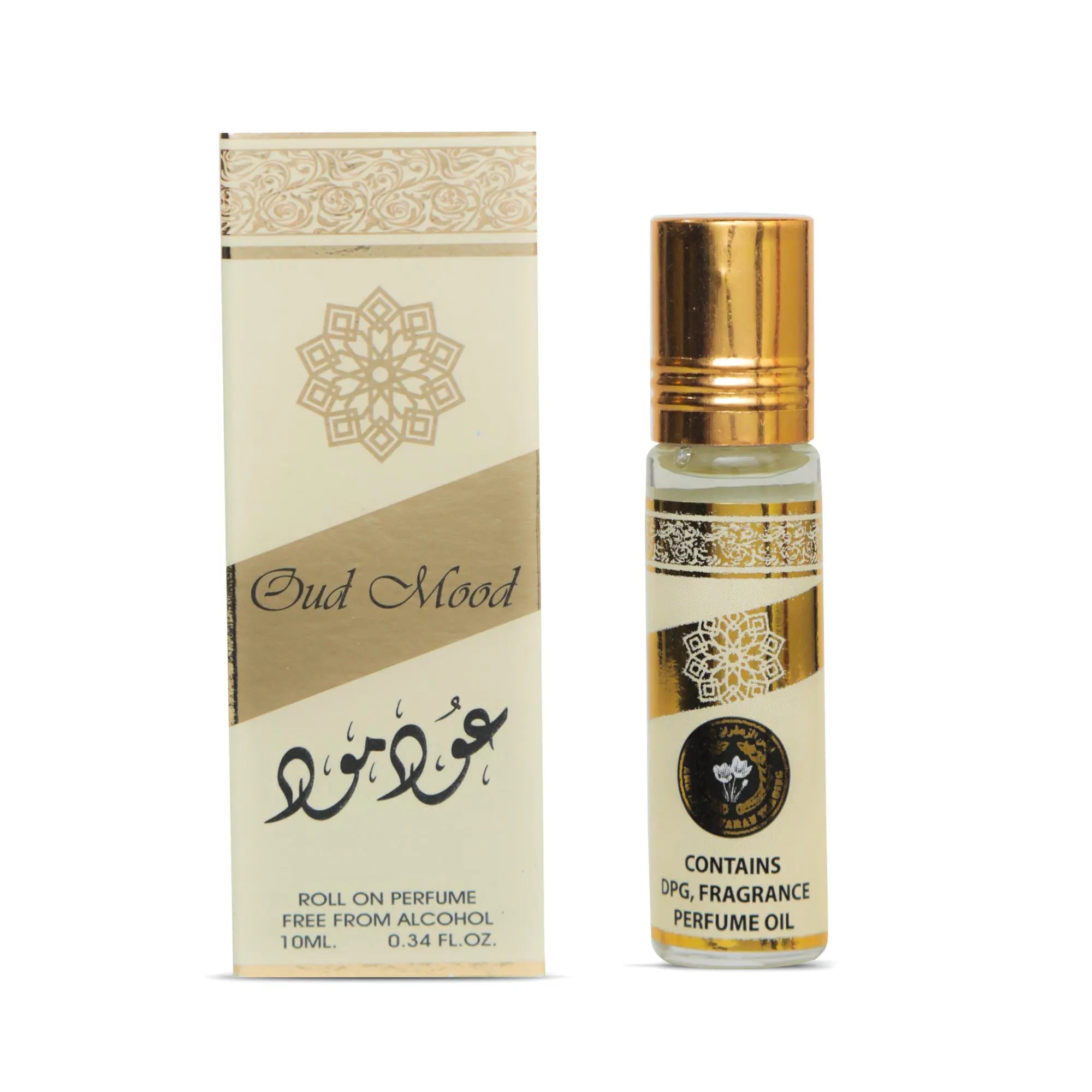 Lattafa Oud Mood Perfume Oil 10ml Ard Al Zaafaran | ScentSaver Main image