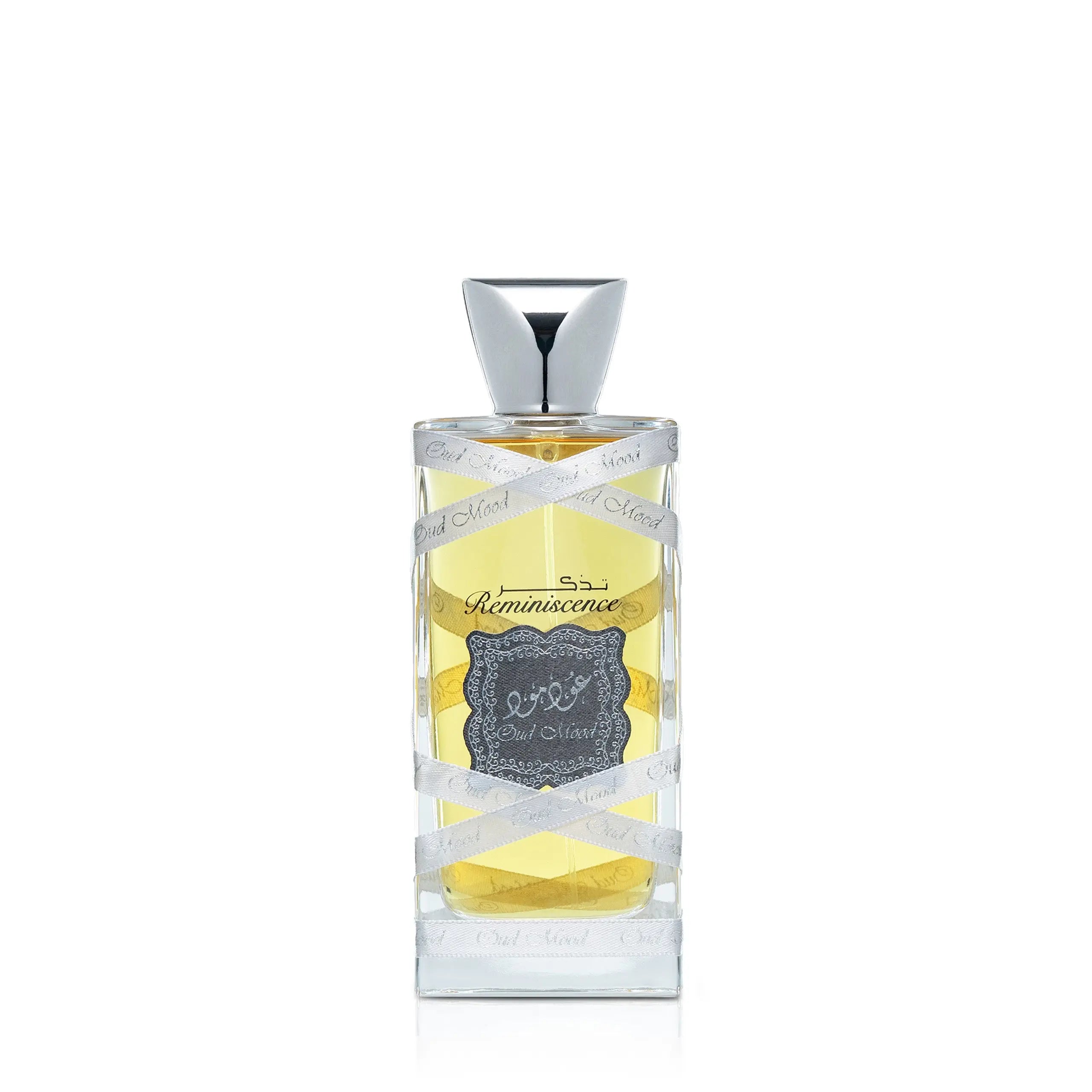 Oud Mood Reminiscence Silver Perfume 100ml EDP Lattafa Secondary image