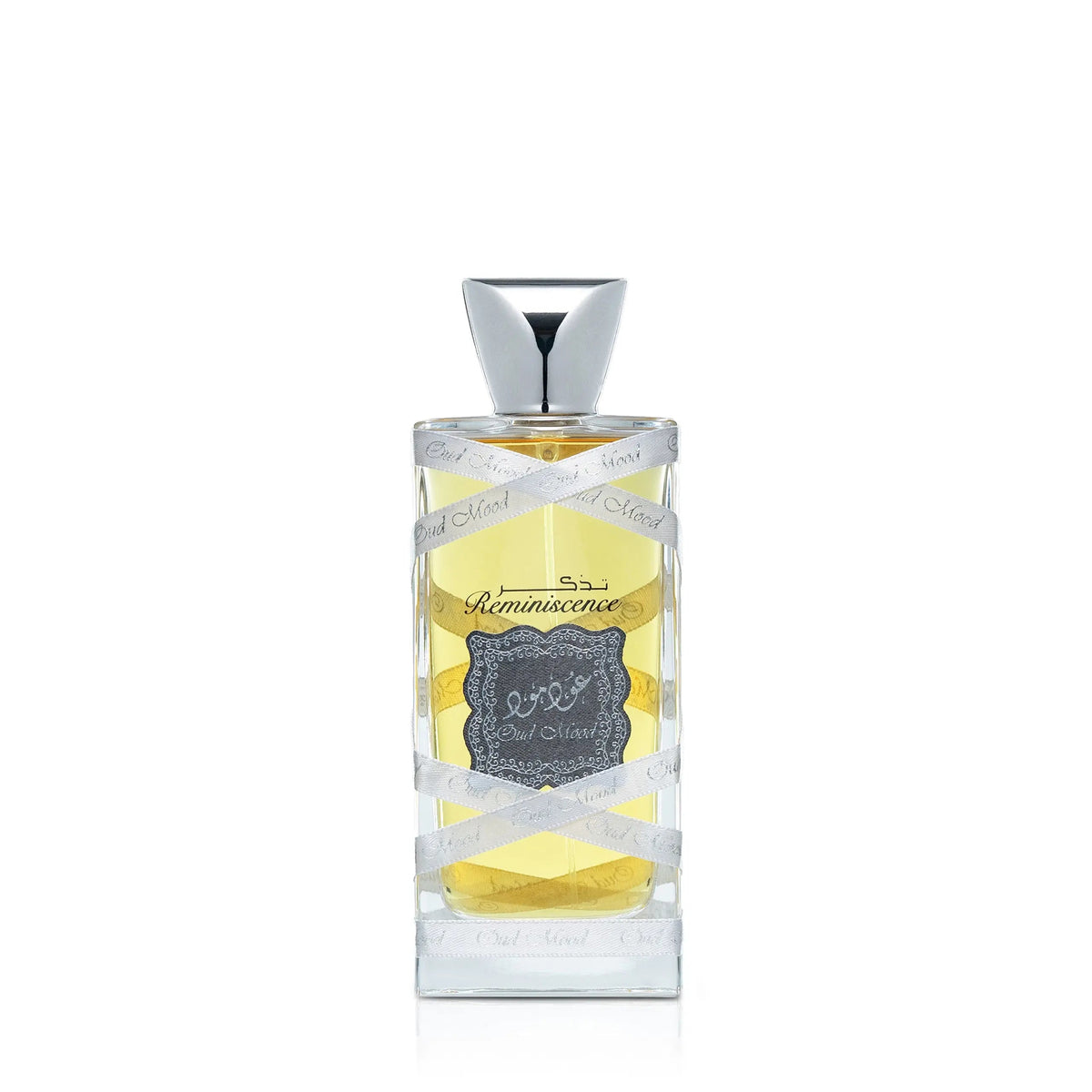 Oud Mood Reminiscence Silver Perfume 100ml EDP Lattafa | ScentSaver
