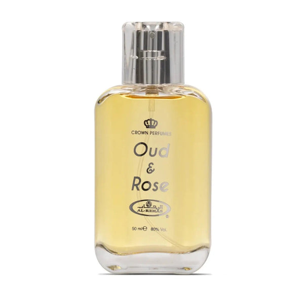 Oud & Rose Perfume 50ml EDP Al Rehab | ScentSaver
