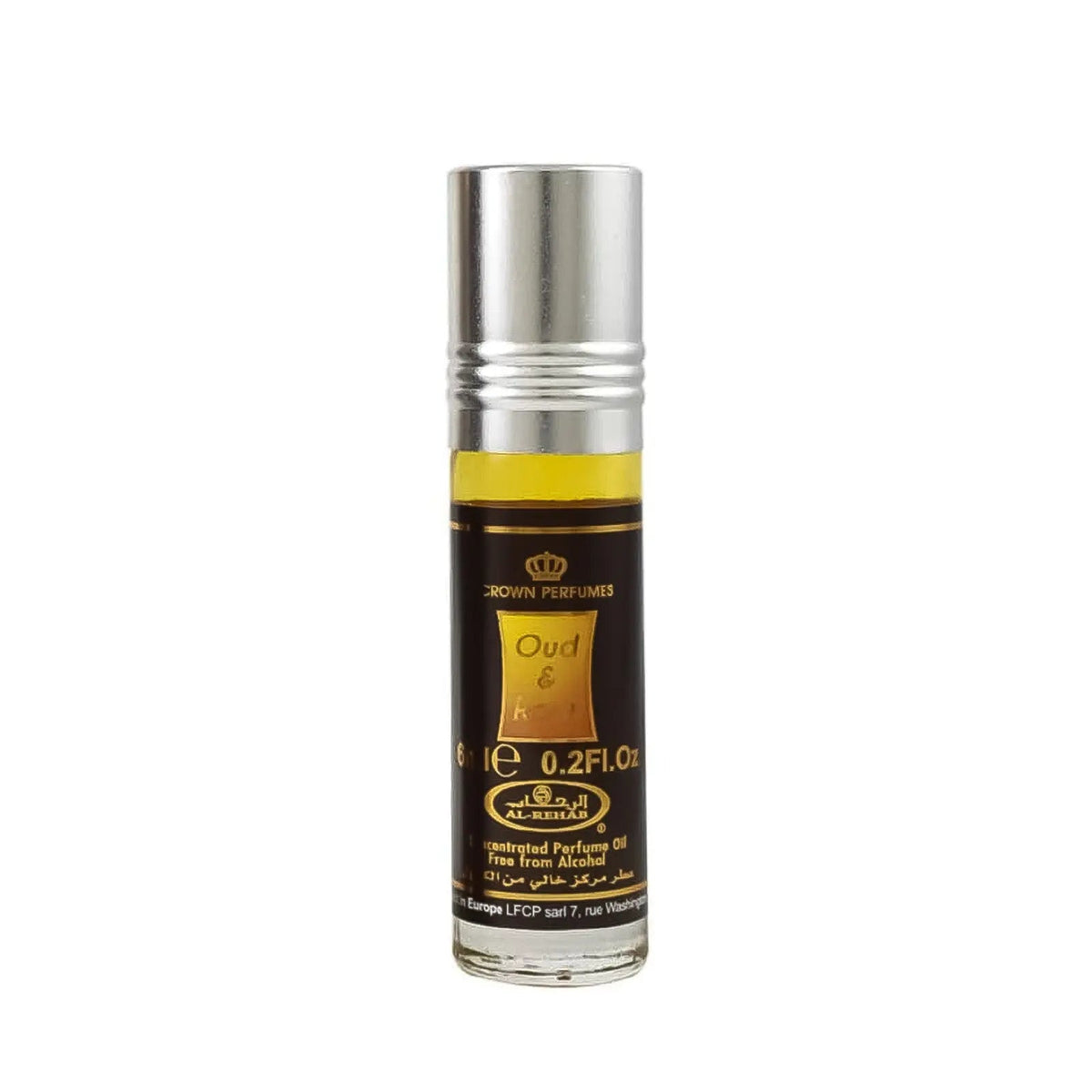 Oud & Rose Perfume Oil 6ml Al Rehab | ScentSaver