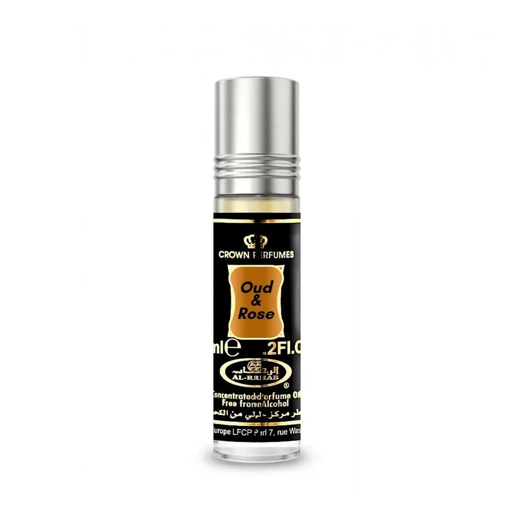 Oud & Rose Perfume Oil 6ml Al Rehab | ScentSaver