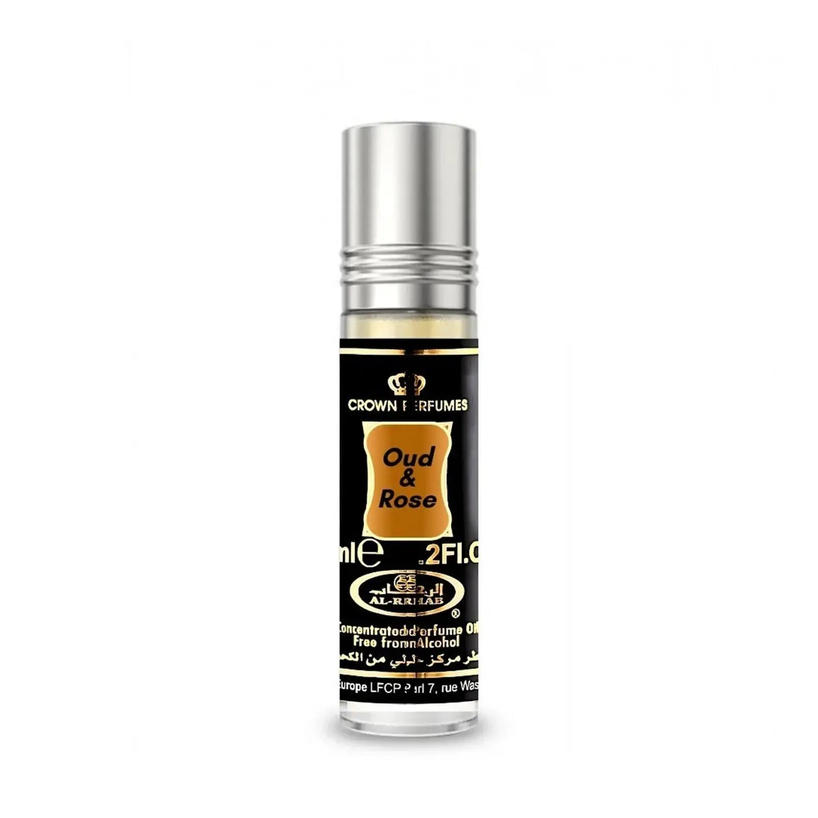 Oud & Rose Perfume Oil 6ml Al Rehab | ScentSaver