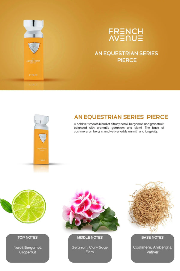 Pierce Equestrian Series Perfume 100ml EDP French Avenue | ScentSaver