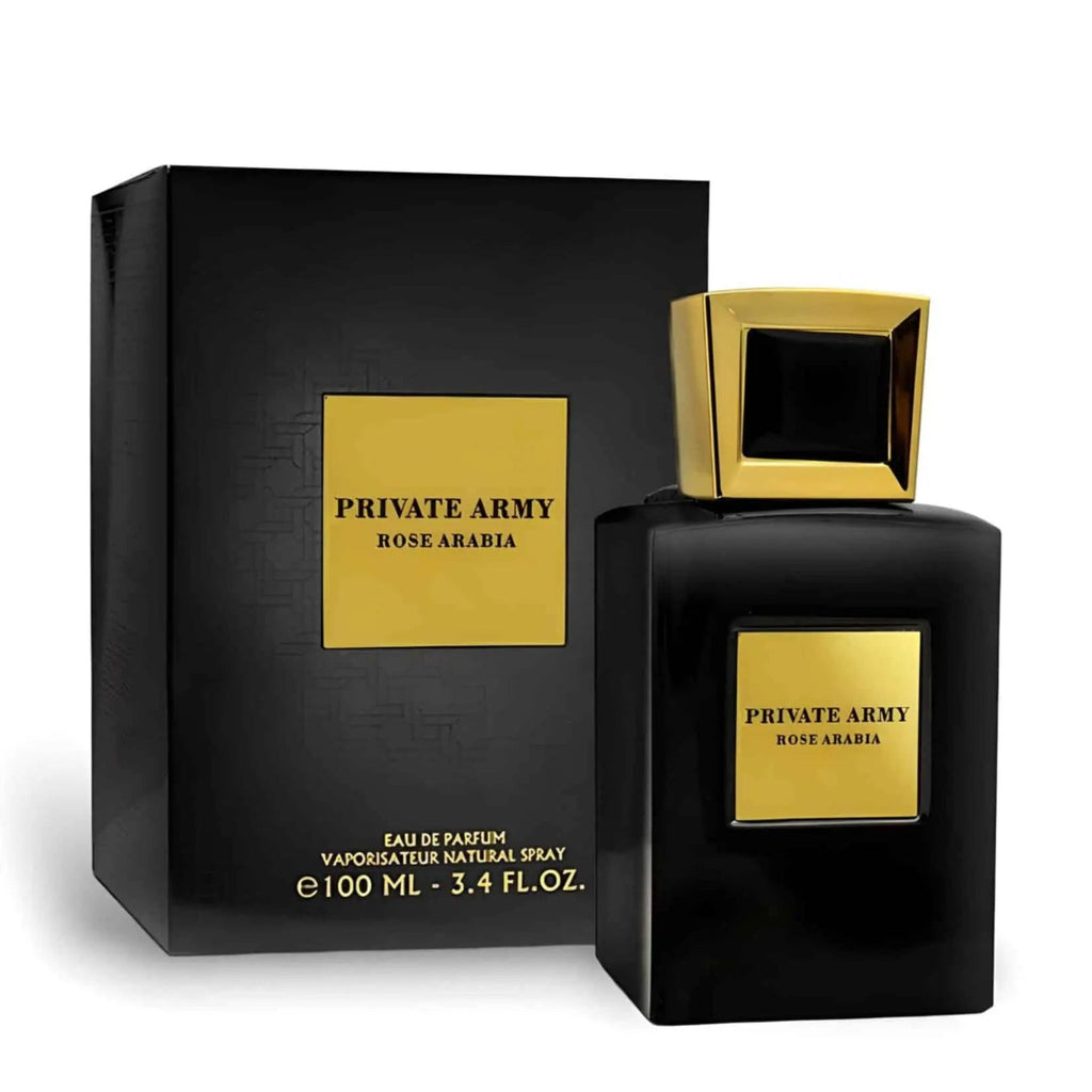 Private Army Rose Arabia Perfume 100ml Fragrance World | ScentSaver