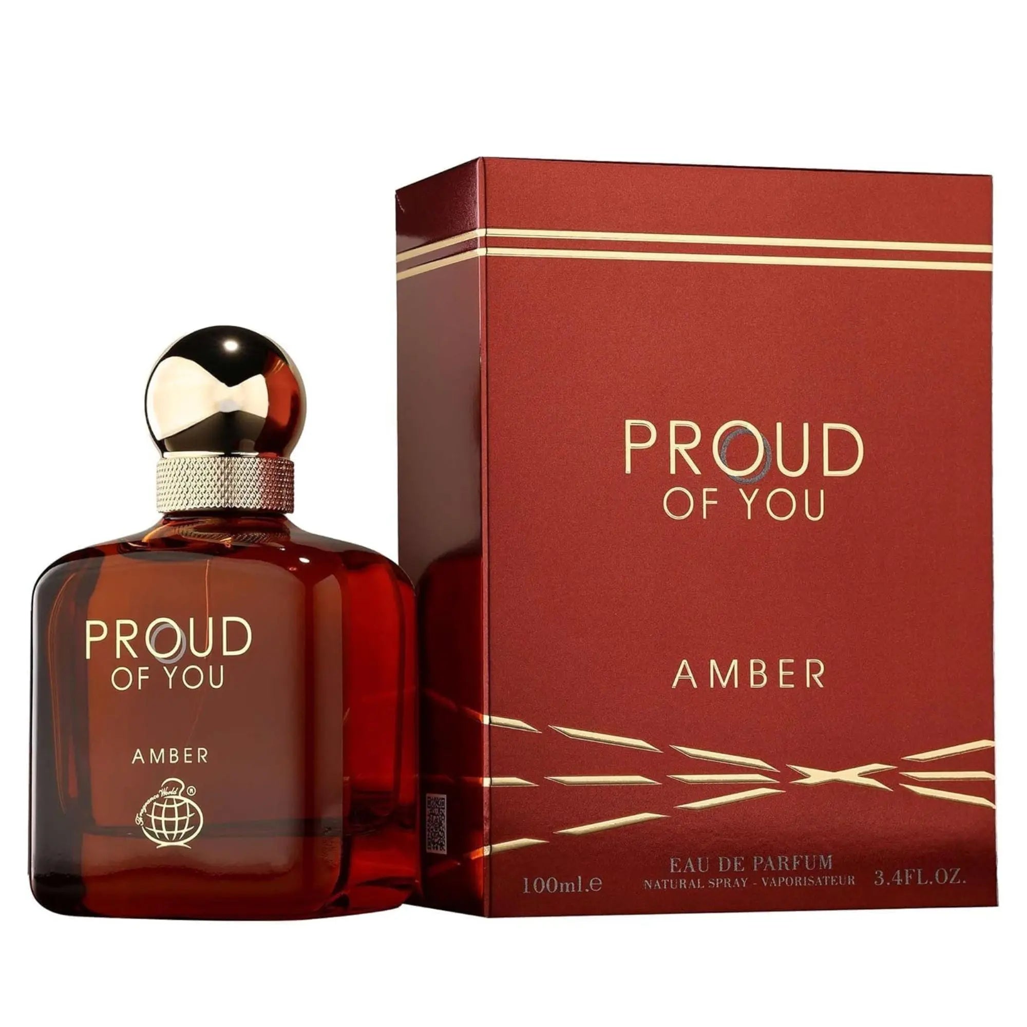 Proud of You Amber Perfume 100ml EDP Fragrance World | ScentSaver Main image