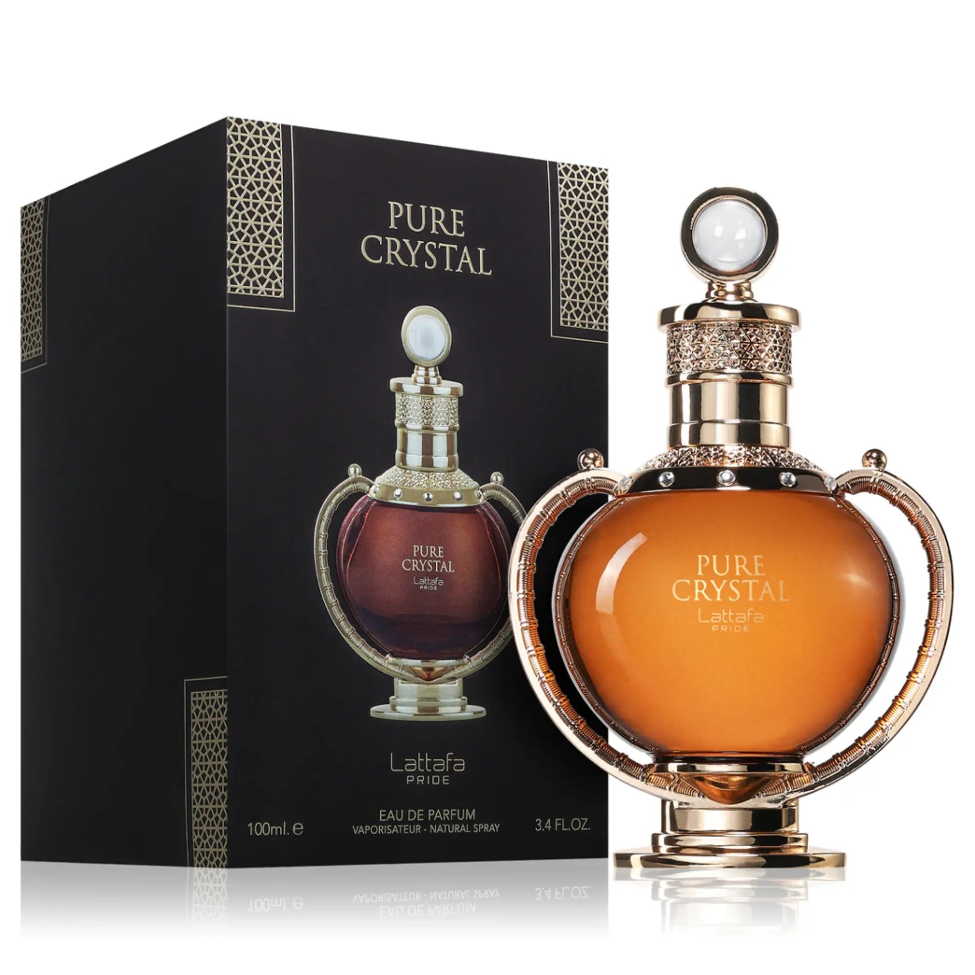 Pure Crystal Perfume 100ml EDP Lattafa Pride | ScentSaver Main image