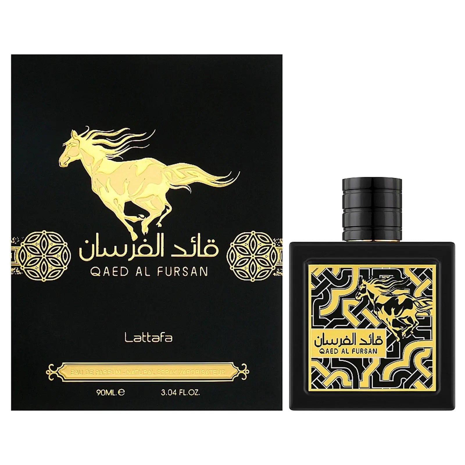 Qaed Al Fursan Perfume 90ml EDP Lattafa | ScentSaver
