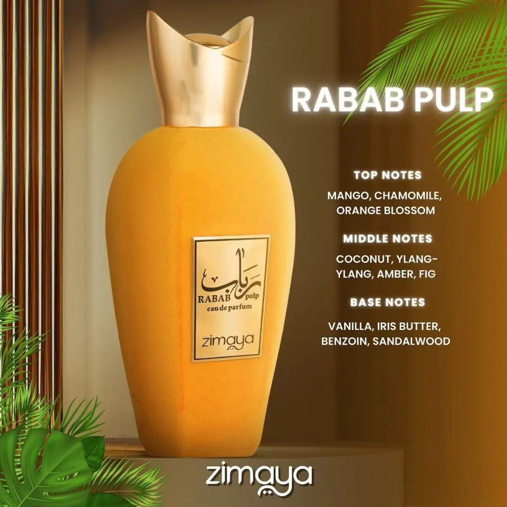 Rabab Pulp Perfume 100ml EDP Zimaya By Afnan | ScentSaver