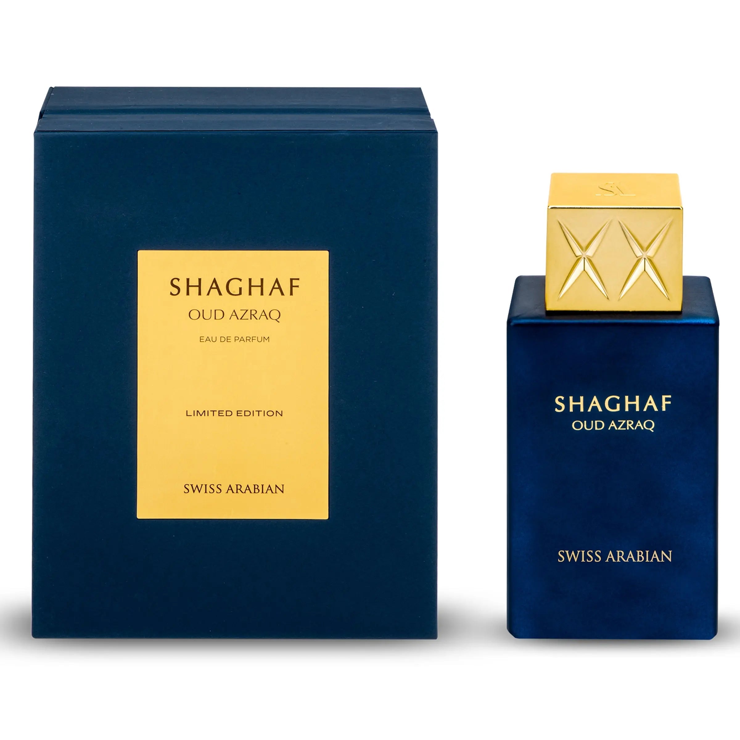 Shaghaf Oud Azraq Perfume 75ml EDP Swiss Arabian | ScentSaver
