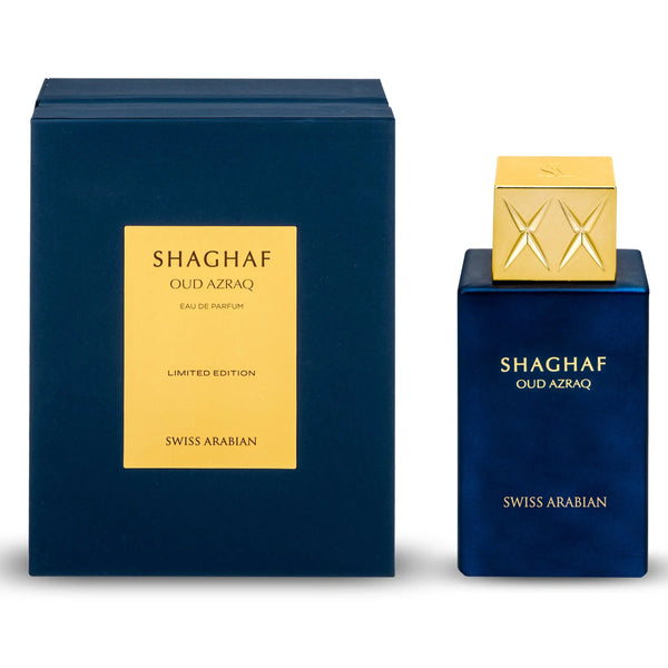 Shaghaf Oud Azraq Perfume 75ml EDP Swiss Arabian | ScentSaver