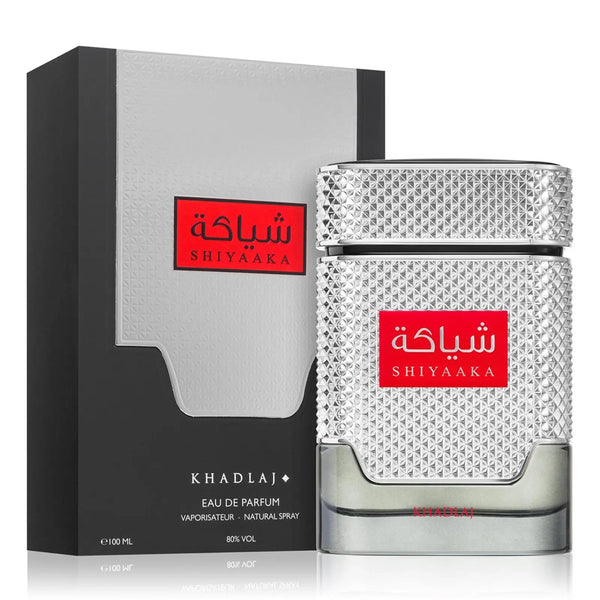 Shiyaaka Silver For Men Perfume 100ml EDP Khadlaj | ScentSaver