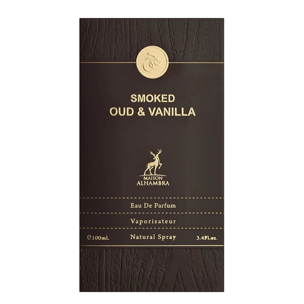 Smoked Oud & Vanilla Perfume 100ml EDP Maison Alhambra | ScentSaver