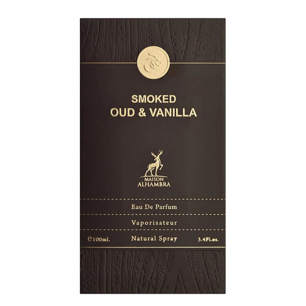 Smoked Oud & Vanilla Perfume 100ml EDP Maison Alhambra | ScentSaver