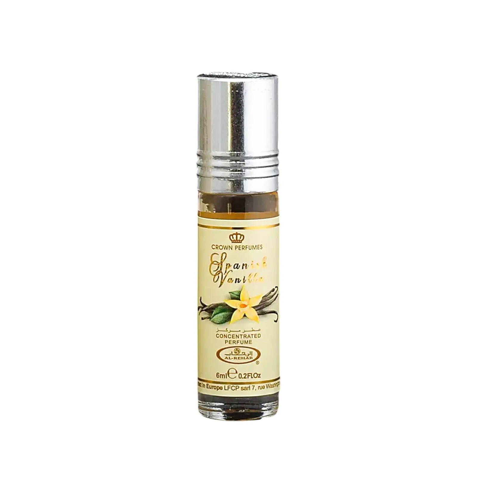 Spanish Vanilla Perfume Oil 6ml Al Rehab Secondary image