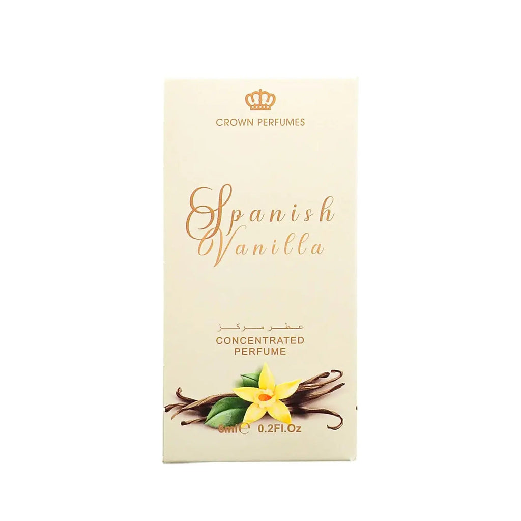 Spanish Vanilla Perfume Oil 6ml Al Rehab | ScentSaver