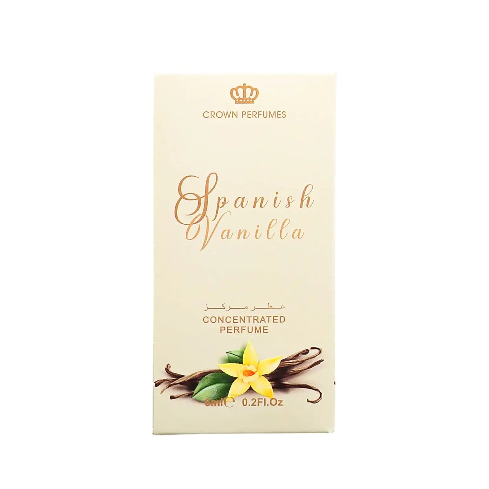 Spanish Vanilla Perfume Oil 6ml Al Rehab | ScentSaver