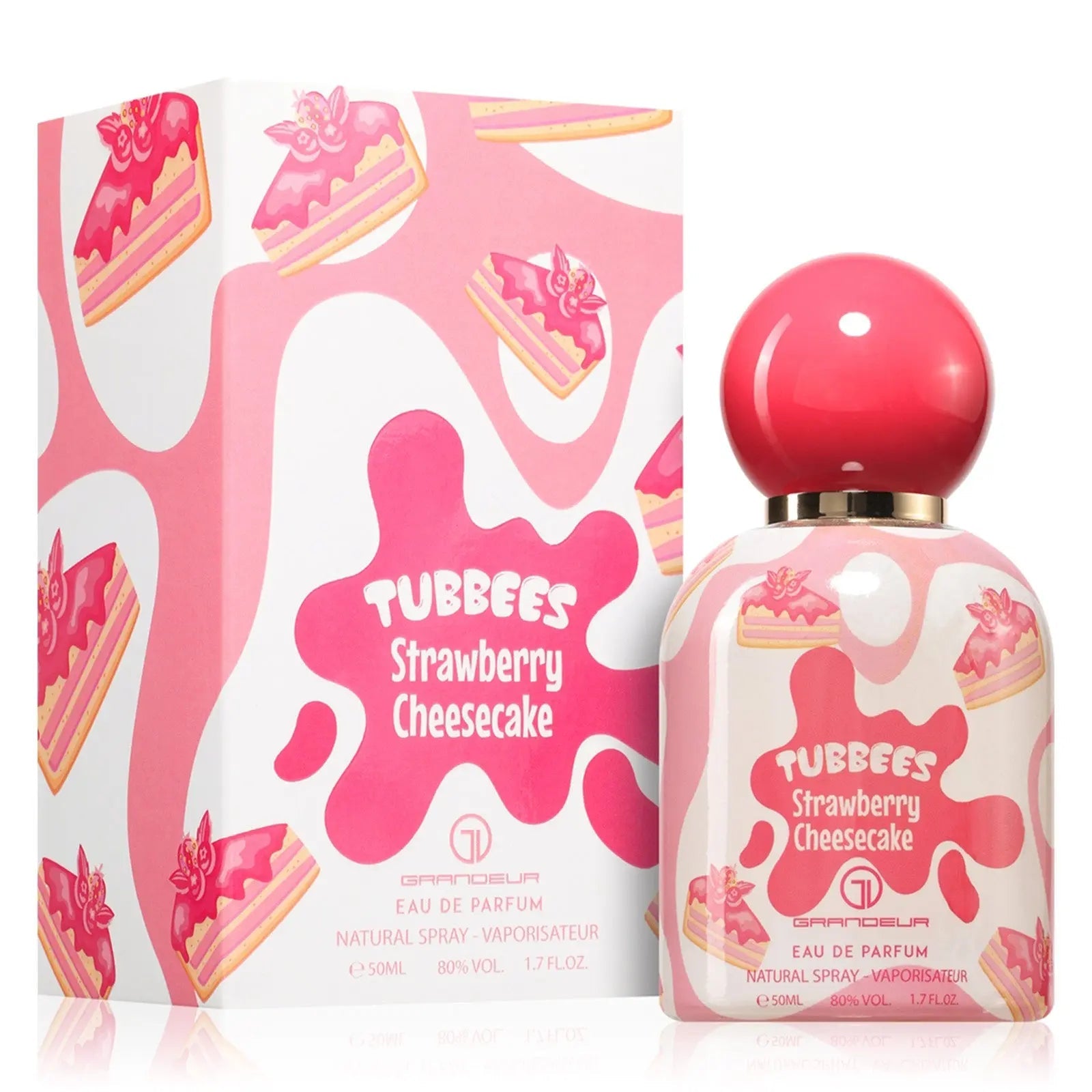 Strawberry Cheesecake Perfume 50ml EDP Tubbees | ScentSaver Main image