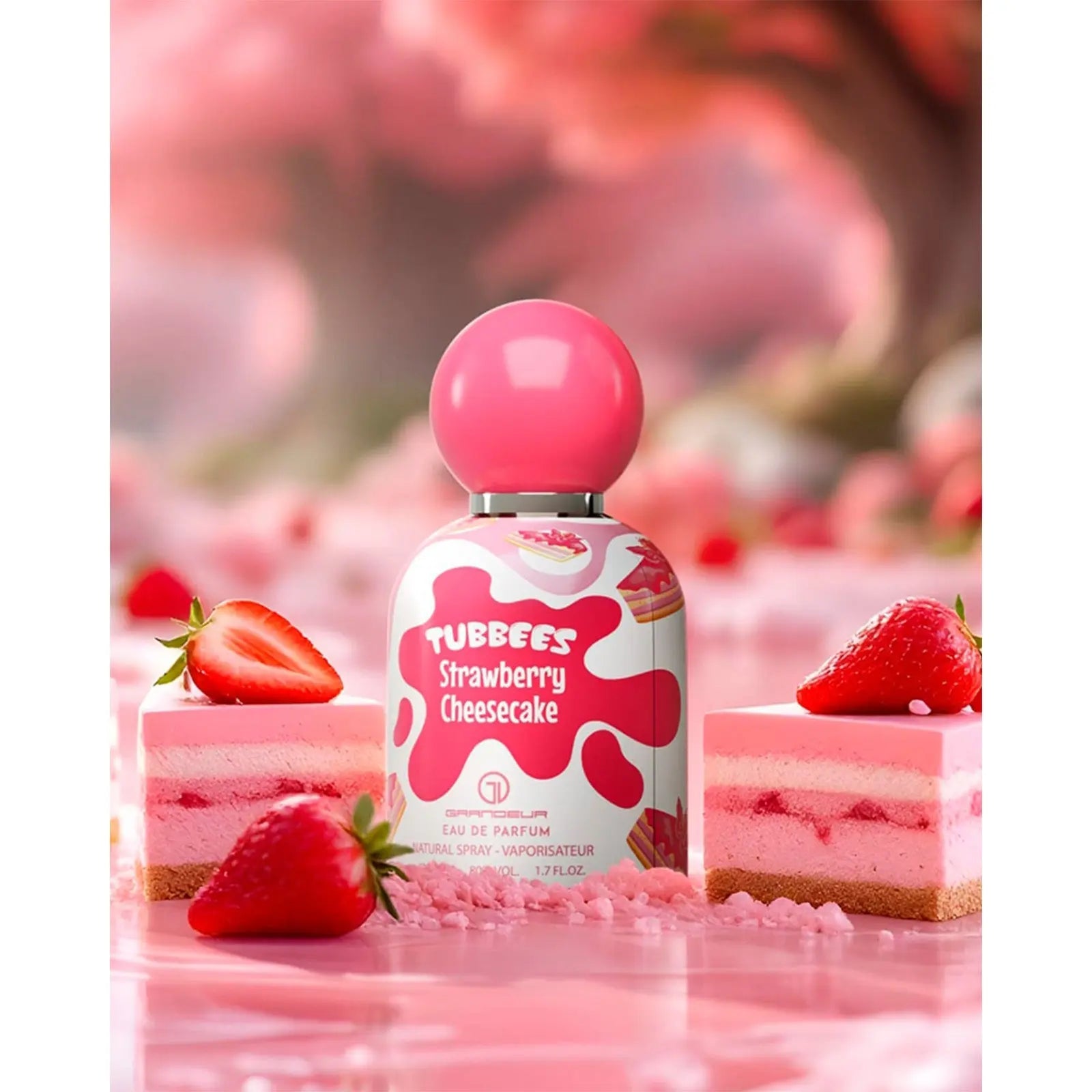 Strawberry Cheesecake Perfume 50ml EDP Tubbees Secondary image